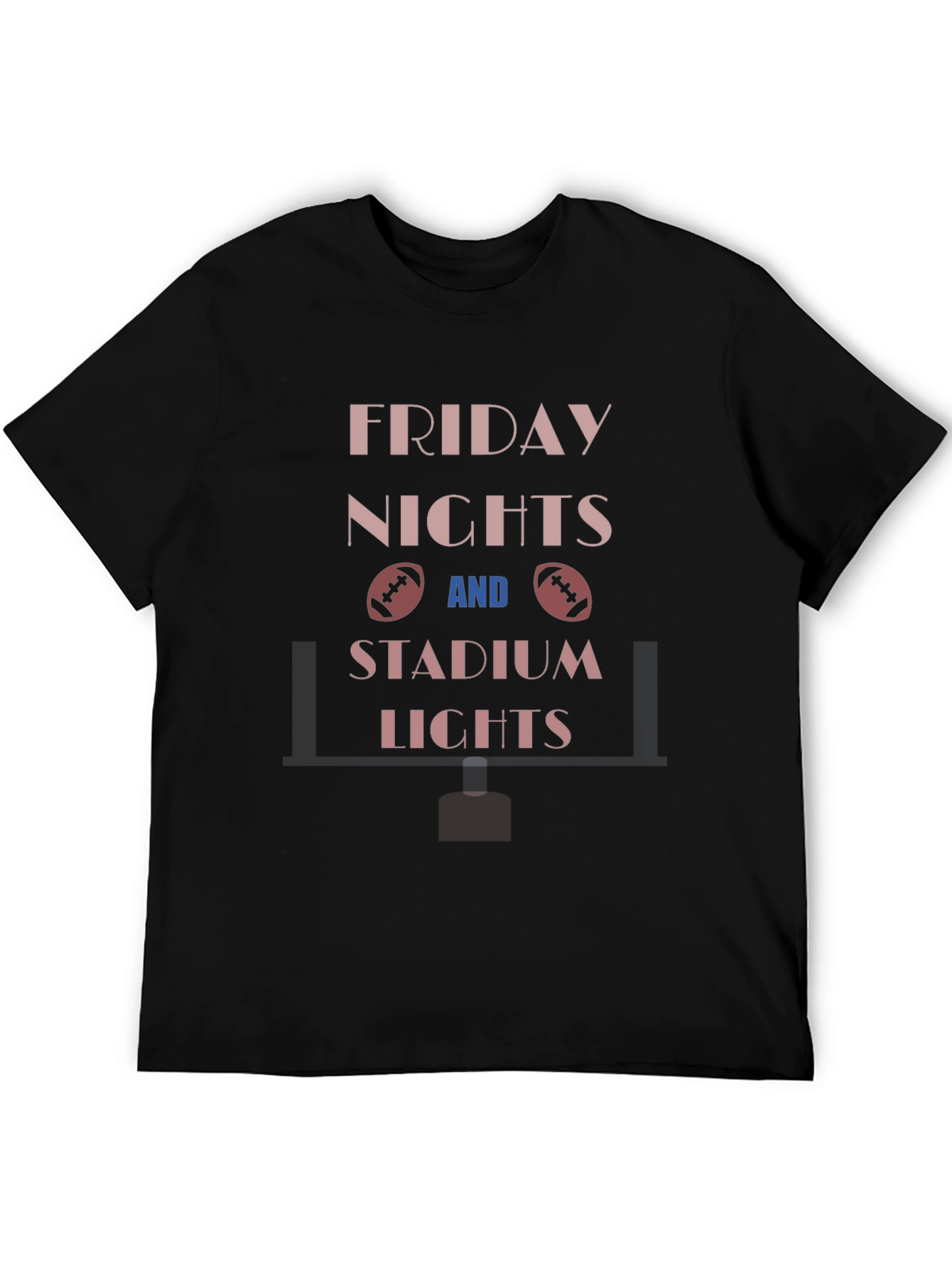 Friday Night Football Stadium Lights T-Shirt