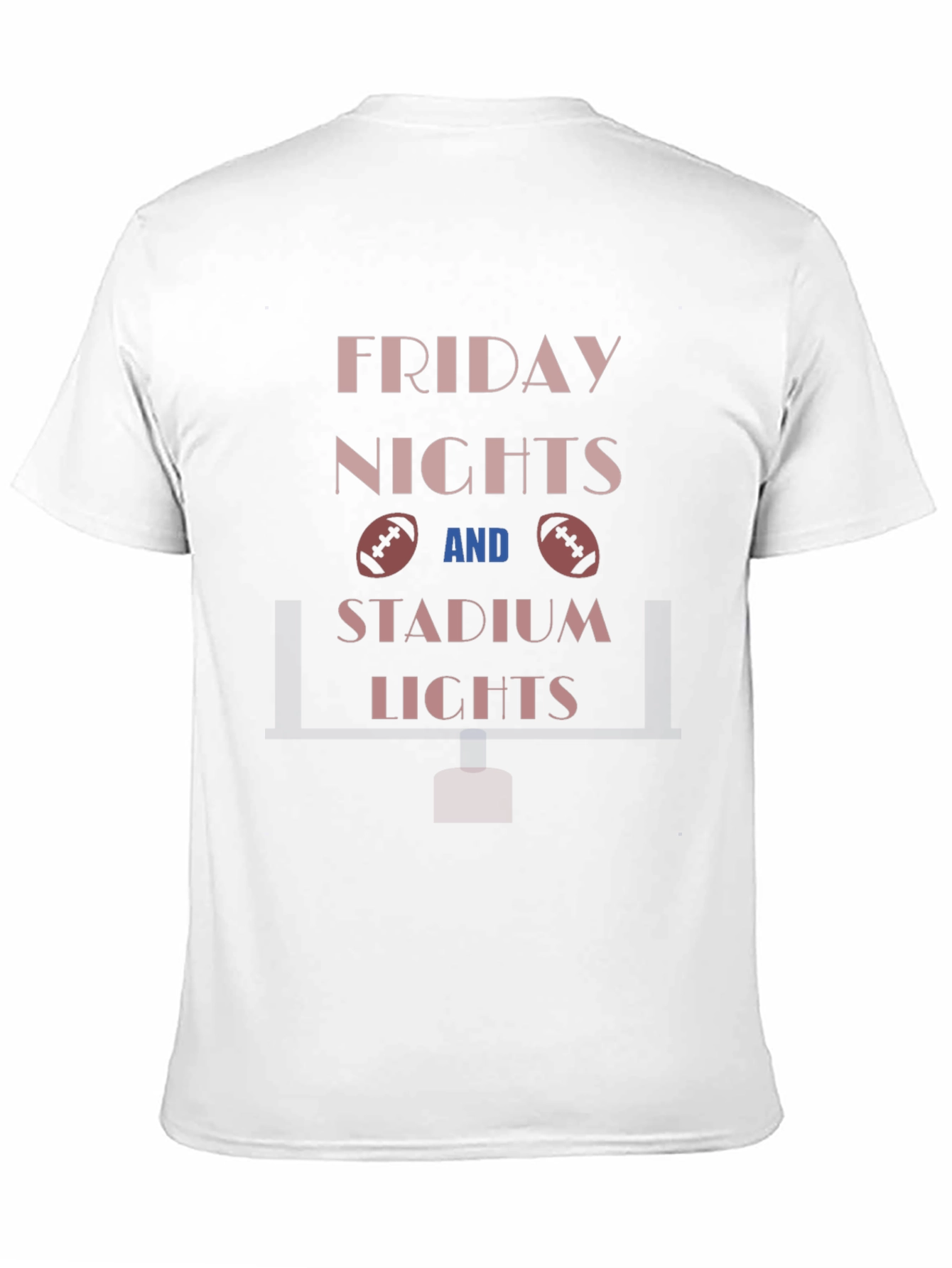Friday Night Football Stadium Lights T-Shirt