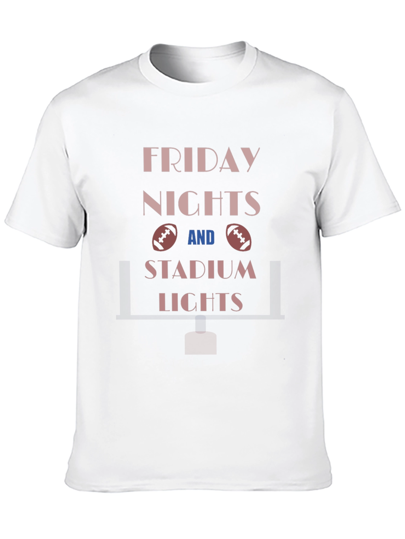 Friday Night Football Stadium Lights T-Shirt