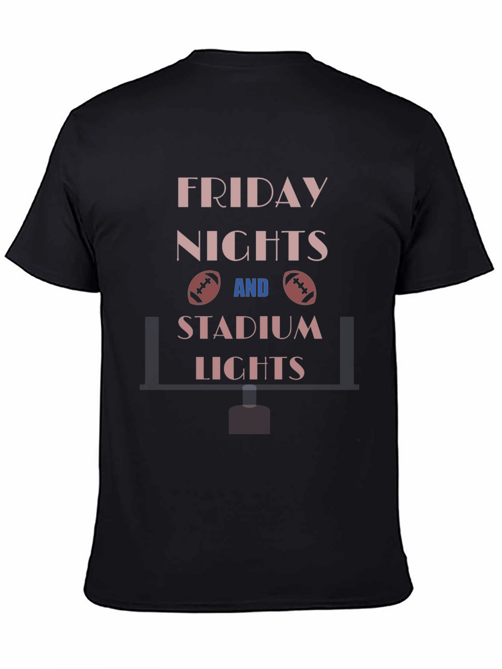 Friday Night Football Stadium Lights T-Shirt