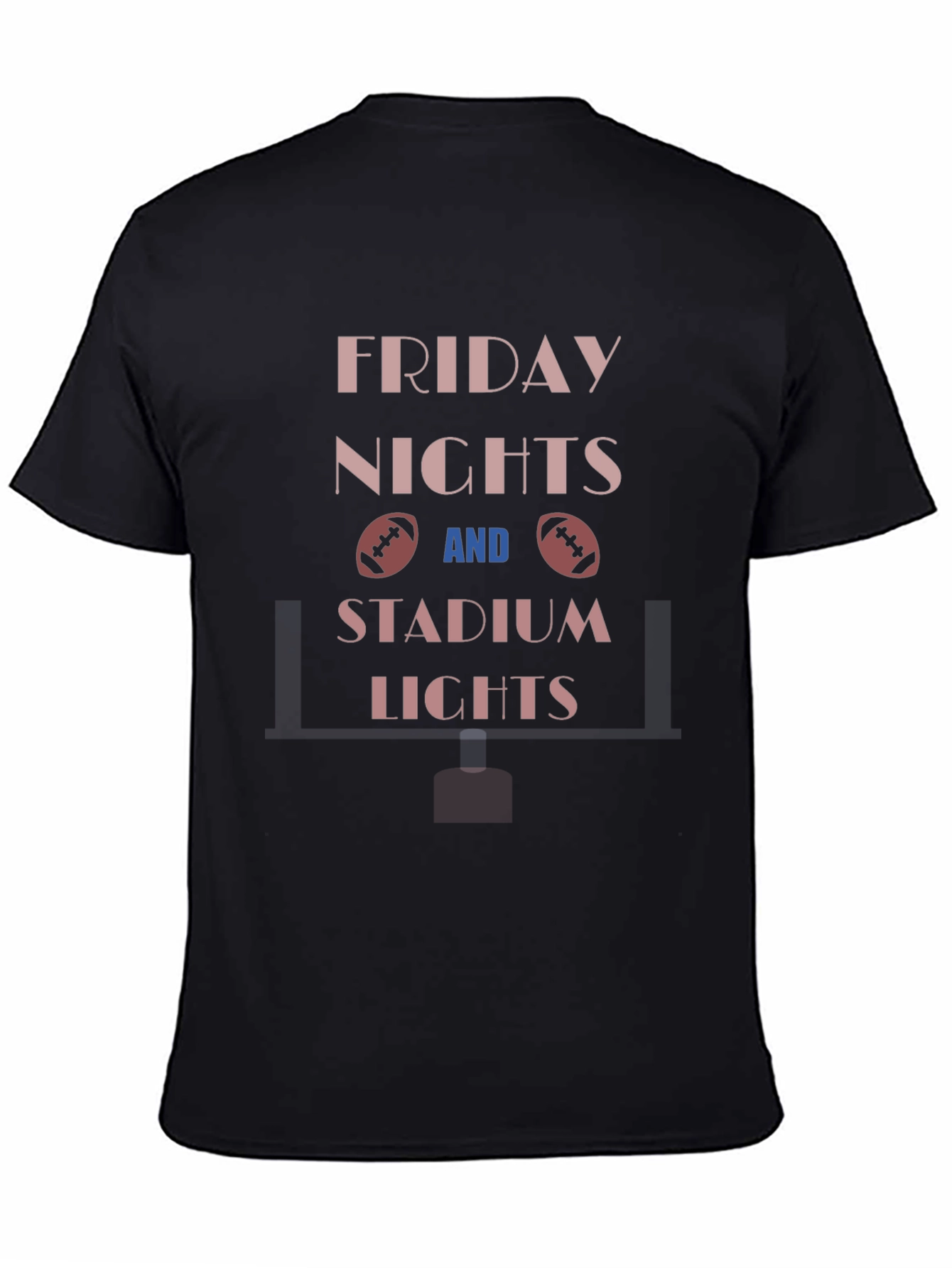 Friday Night Football Stadium Lights T-Shirt