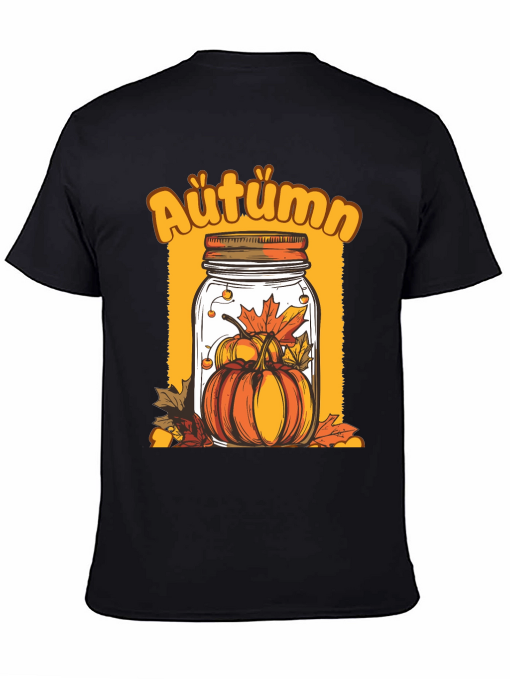 Autumn Pumpkin Jar Graphic Tee