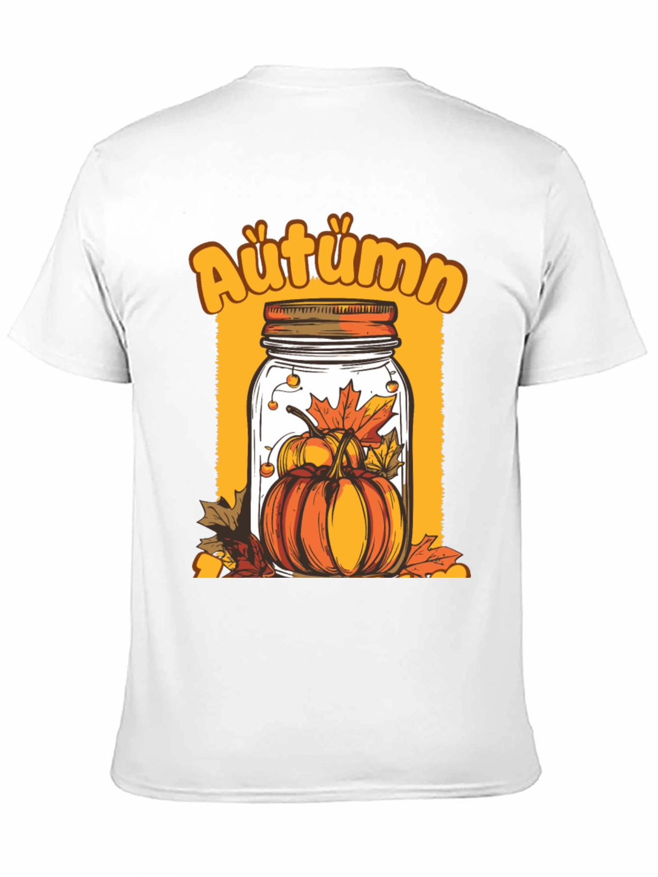 Autumn Pumpkin Jar Graphic Tee