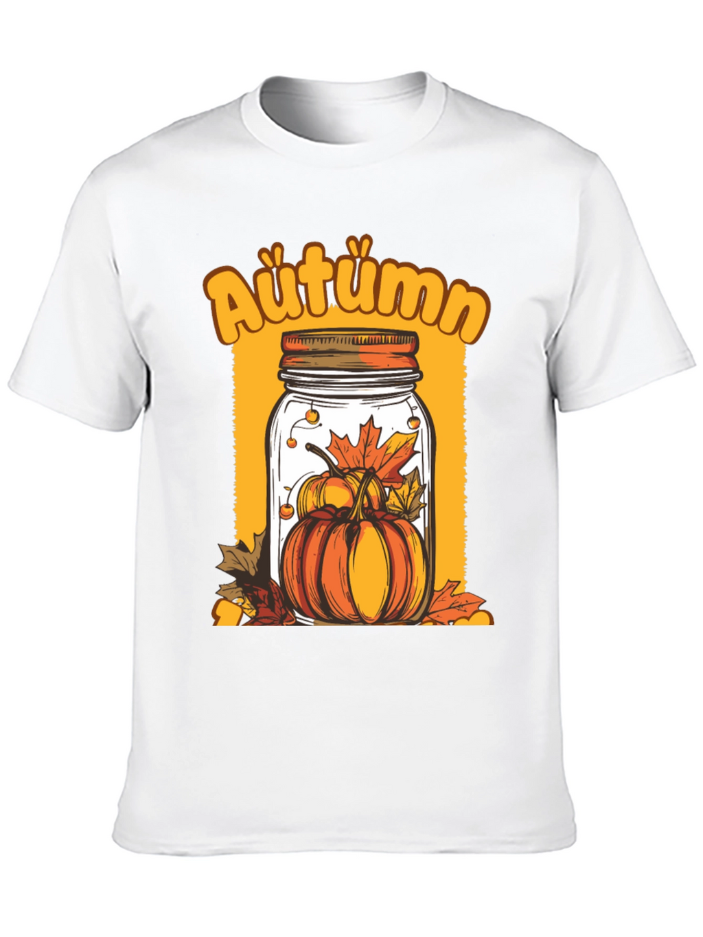 Autumn Pumpkin Jar Graphic Tee