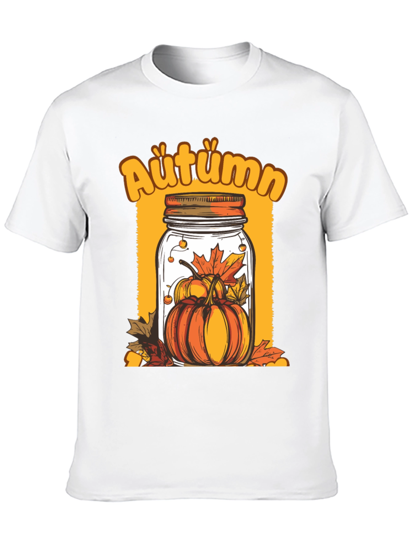 Autumn Pumpkin Jar Graphic Tee