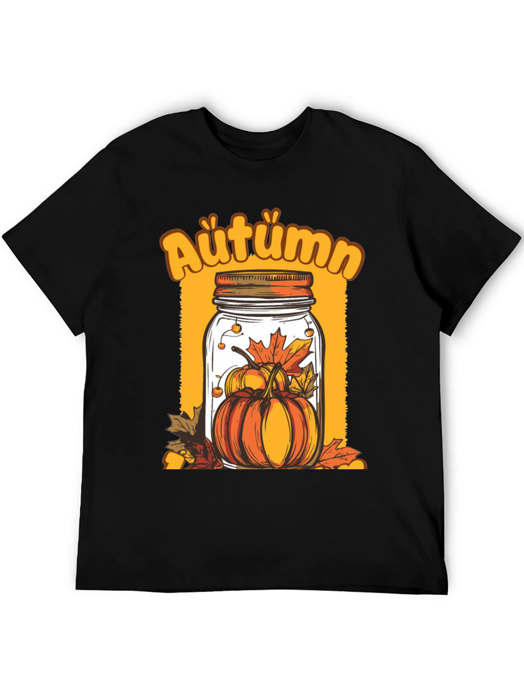 Autumn Pumpkin Jar Graphic Tee