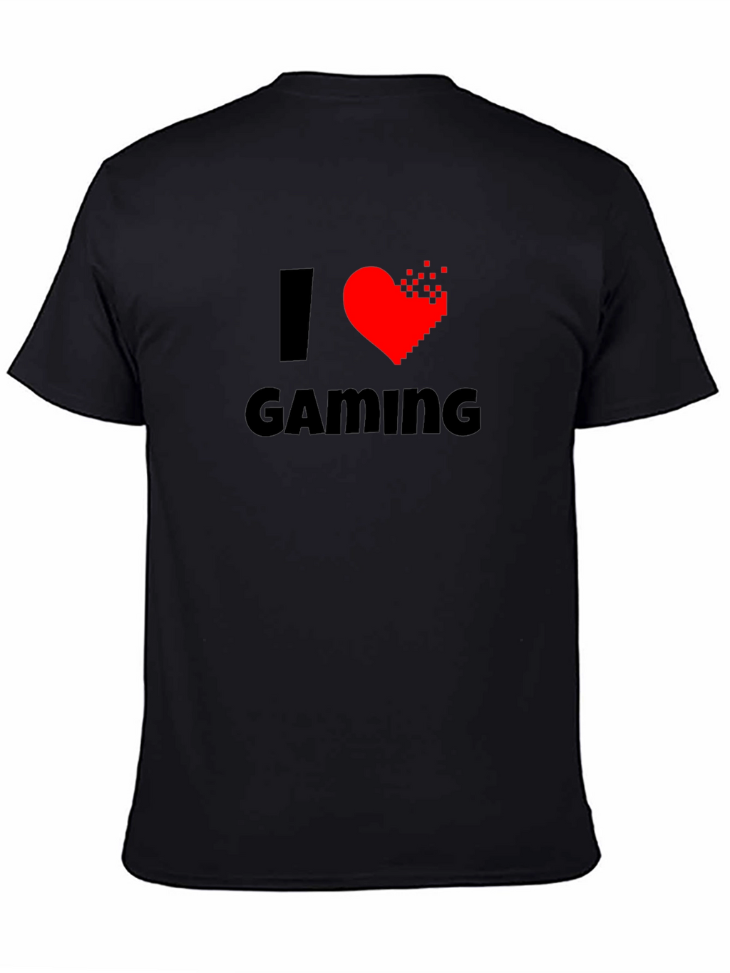 I Heart Gaming T-Shirt - Gamer Pixelated Heart Tee
