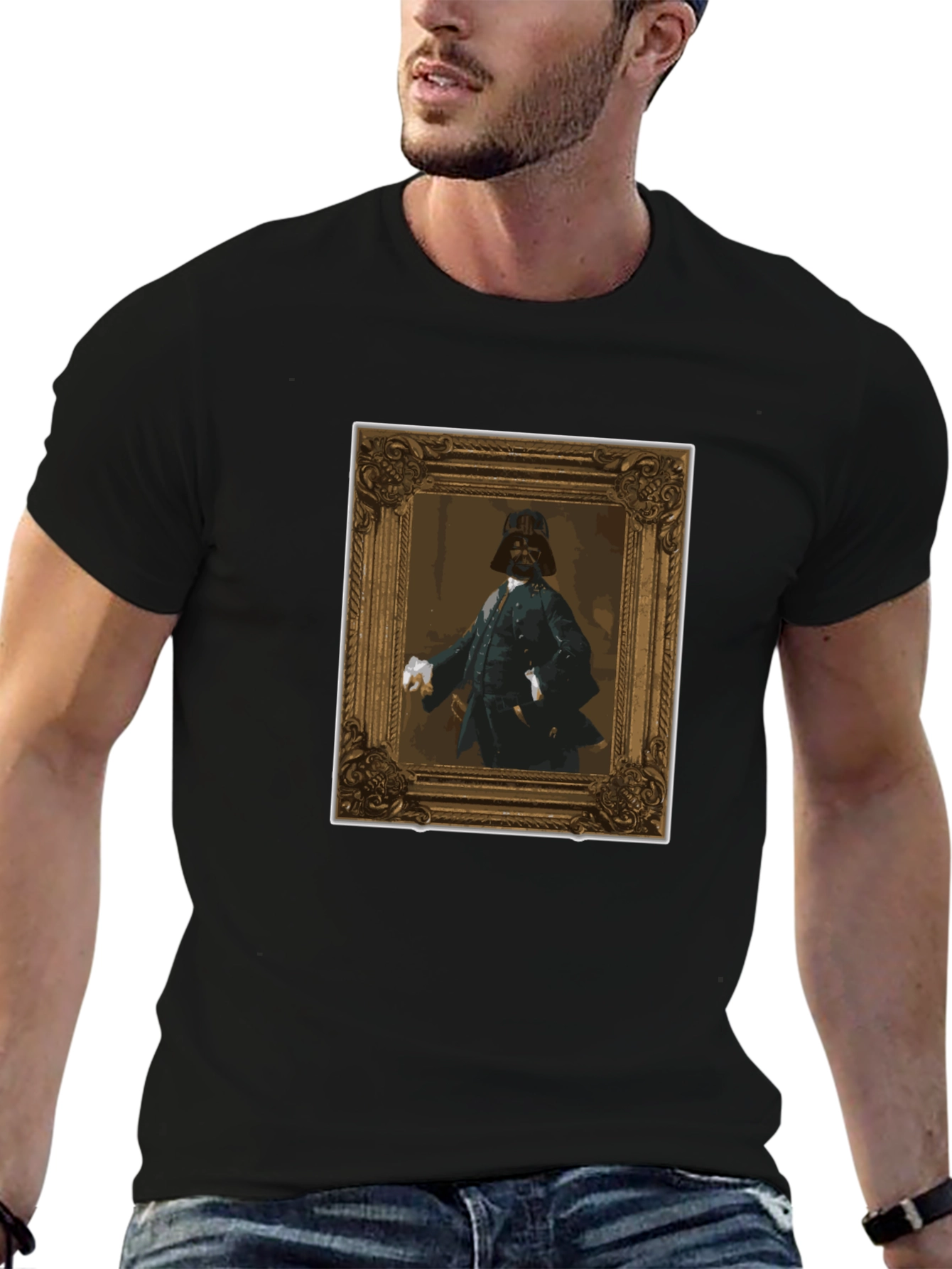 Darth Vader Framed Portrait T-Shirt
