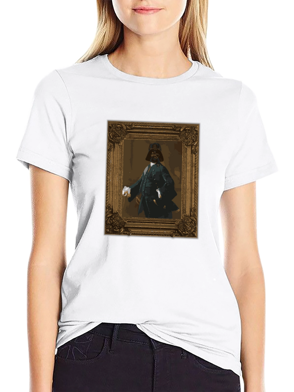 Darth Vader Framed Portrait T-Shirt