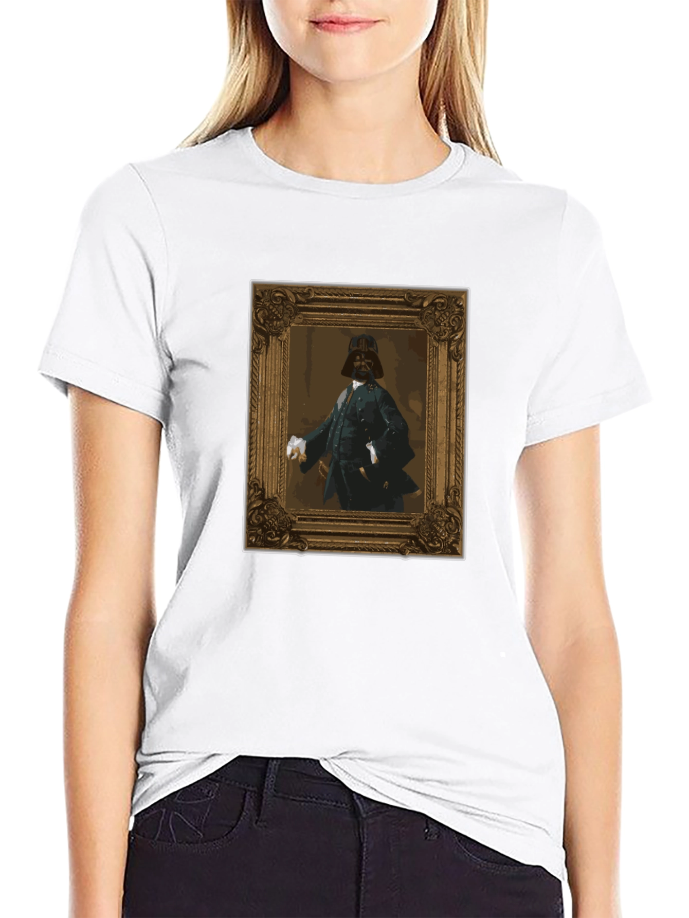Darth Vader Framed Portrait T-Shirt