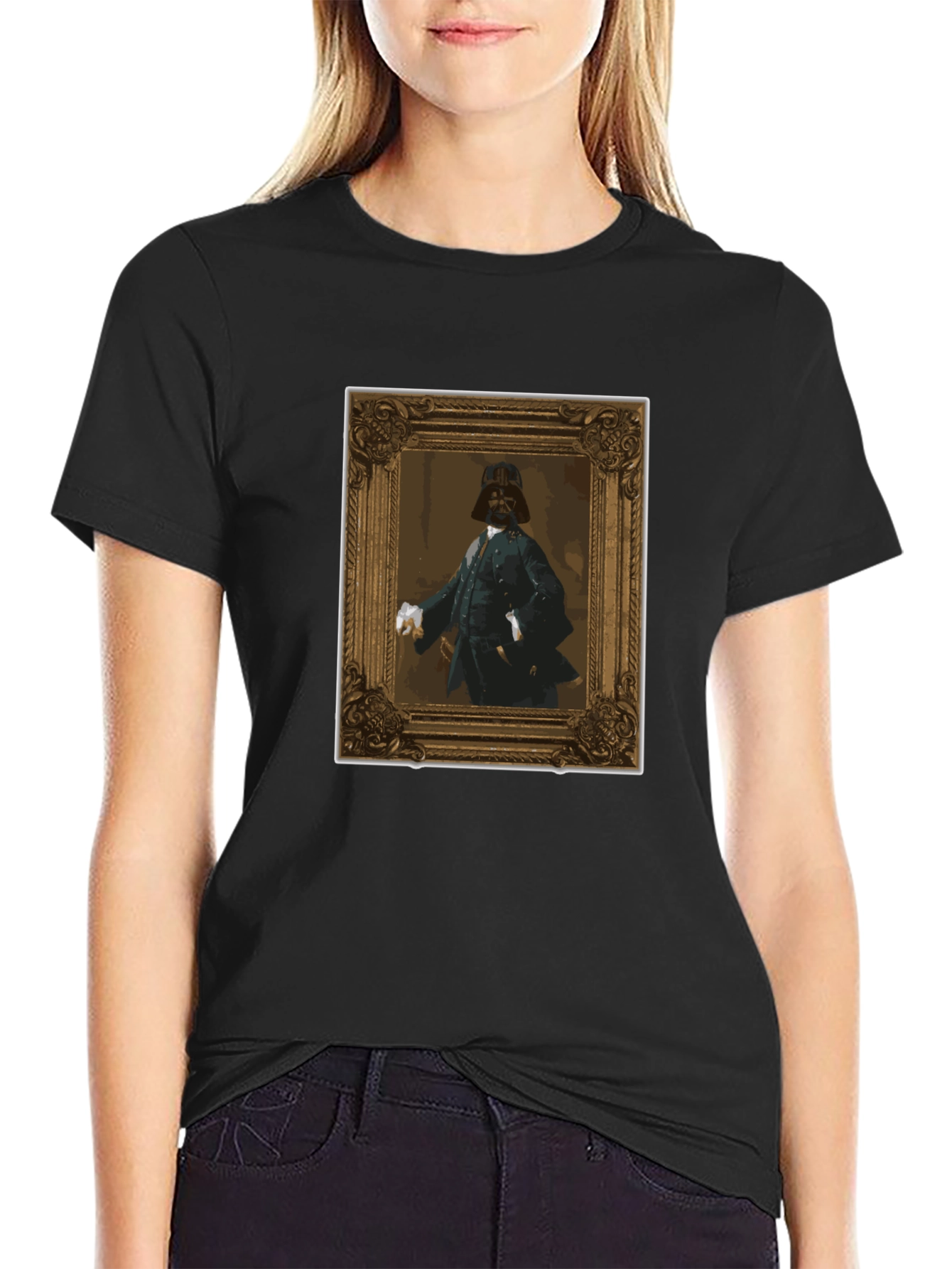 Darth Vader Framed Portrait T-Shirt
