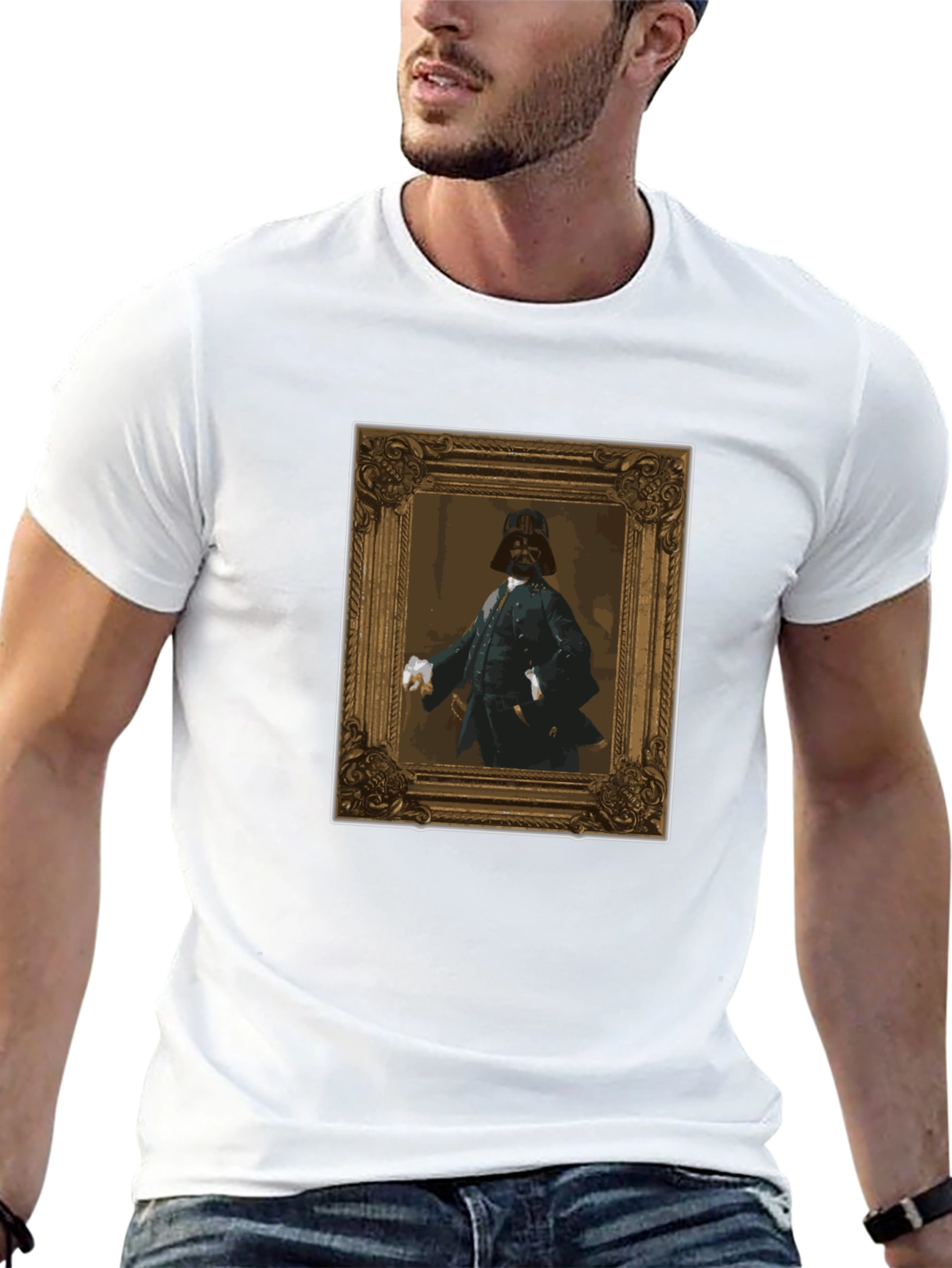 Darth Vader Framed Portrait T-Shirt