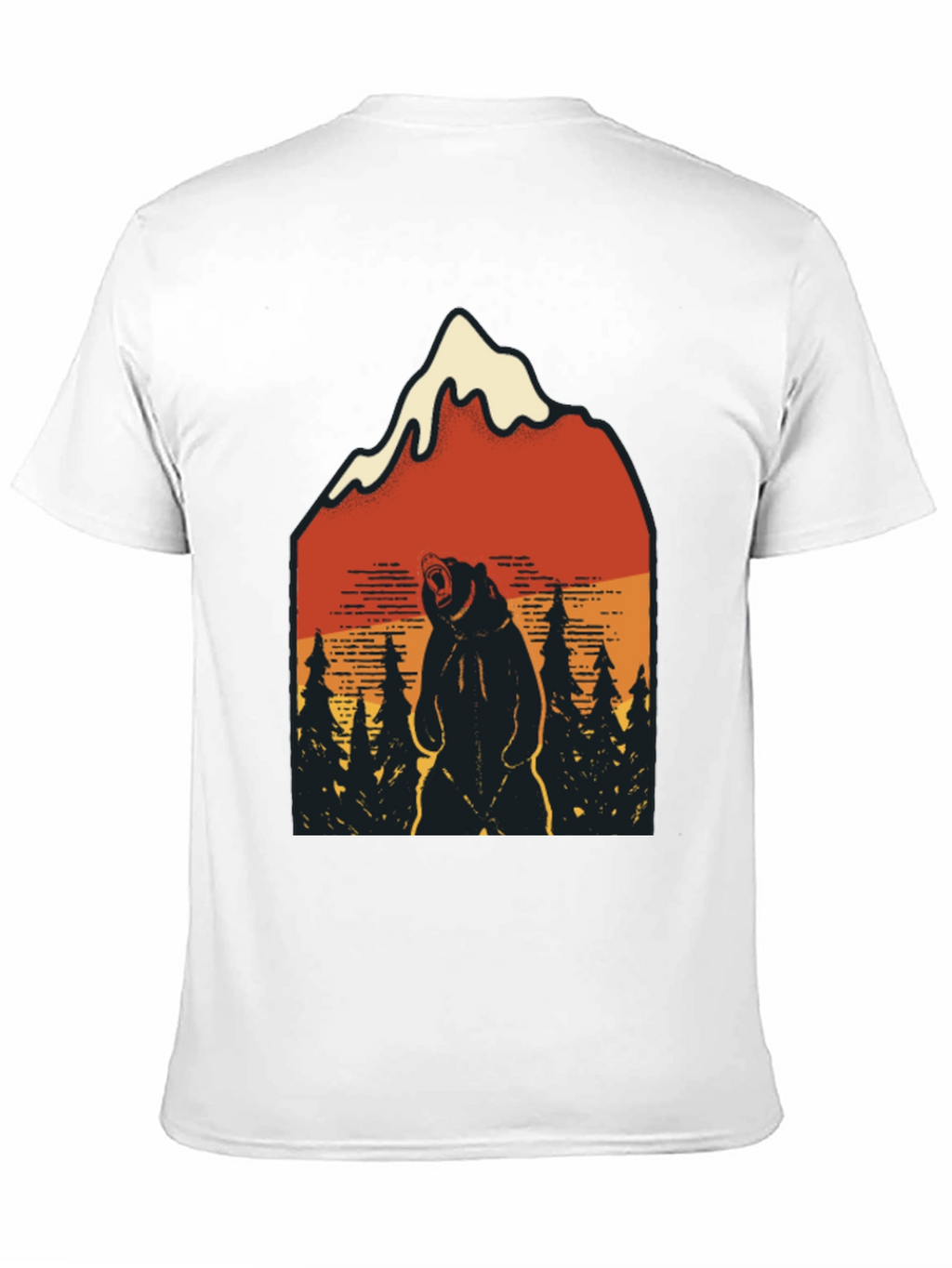 Mountain Bear Graphic Tee - Adventure Ready!