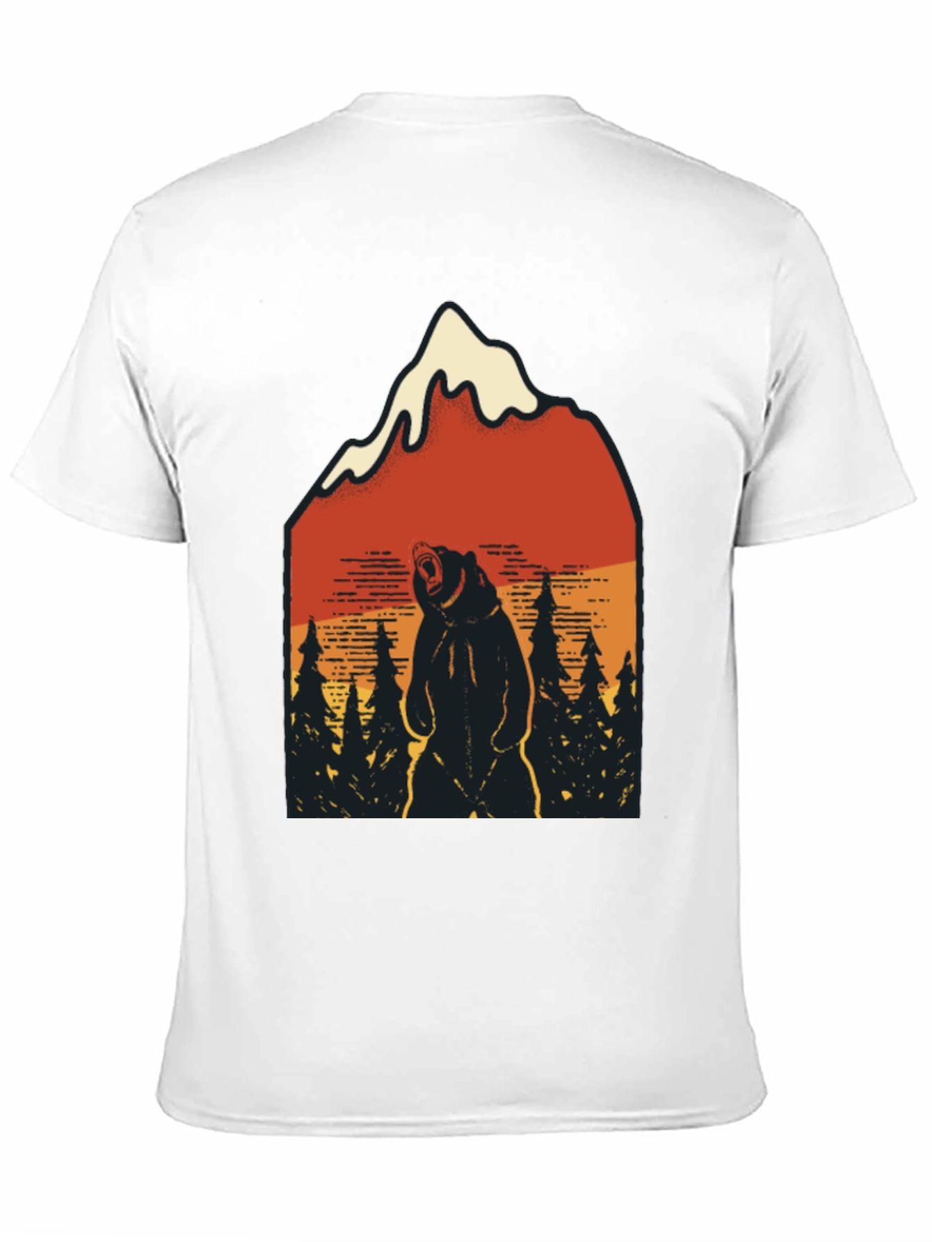 Mountain Bear Graphic Tee - Adventure Ready!