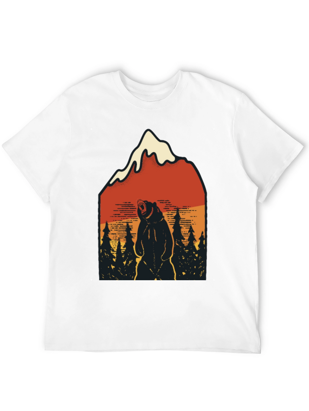 Mountain Bear Graphic Tee - Adventure Ready!