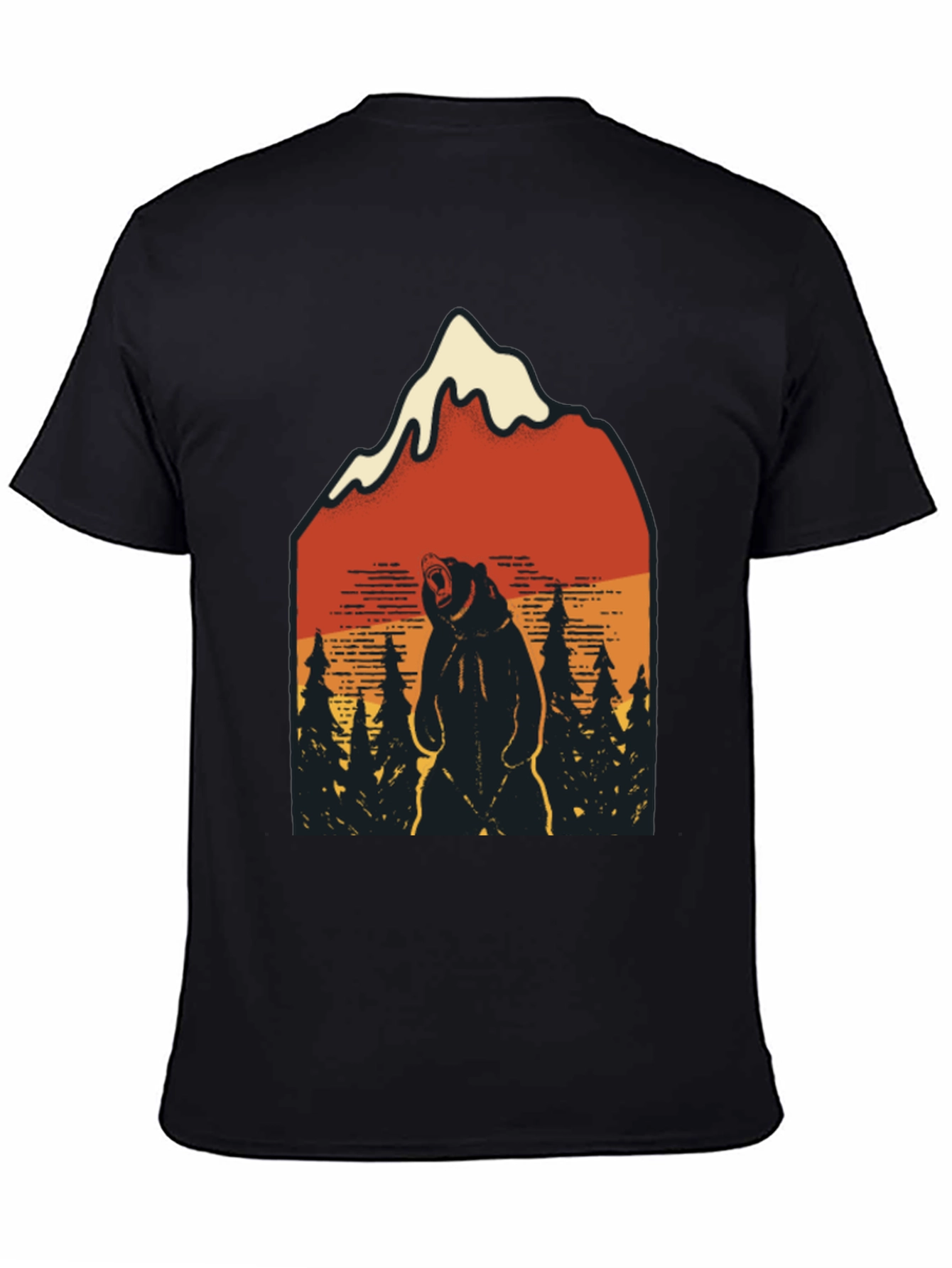 Mountain Bear Graphic Tee - Adventure Ready!