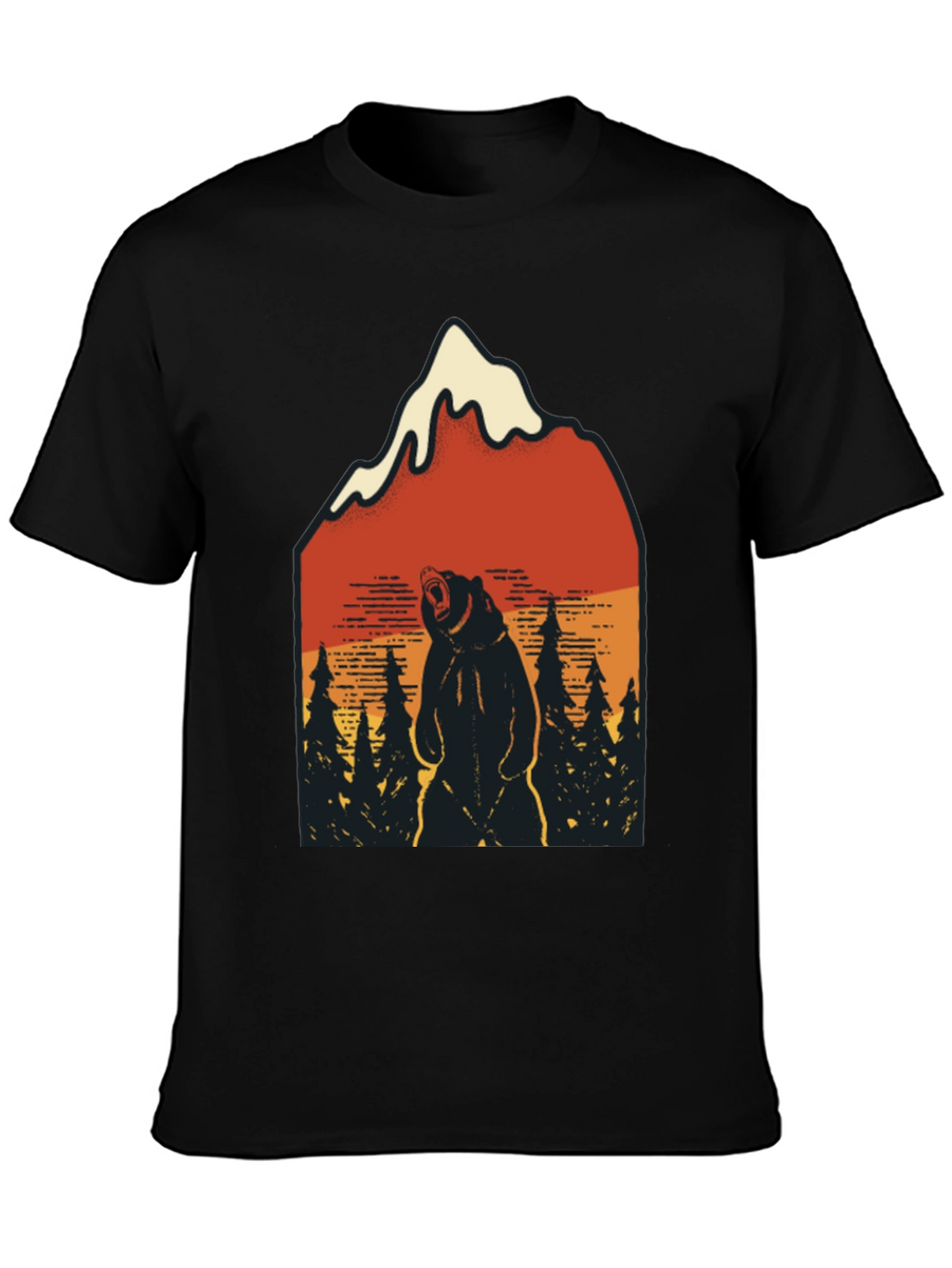 Mountain Bear Graphic Tee - Adventure Ready!