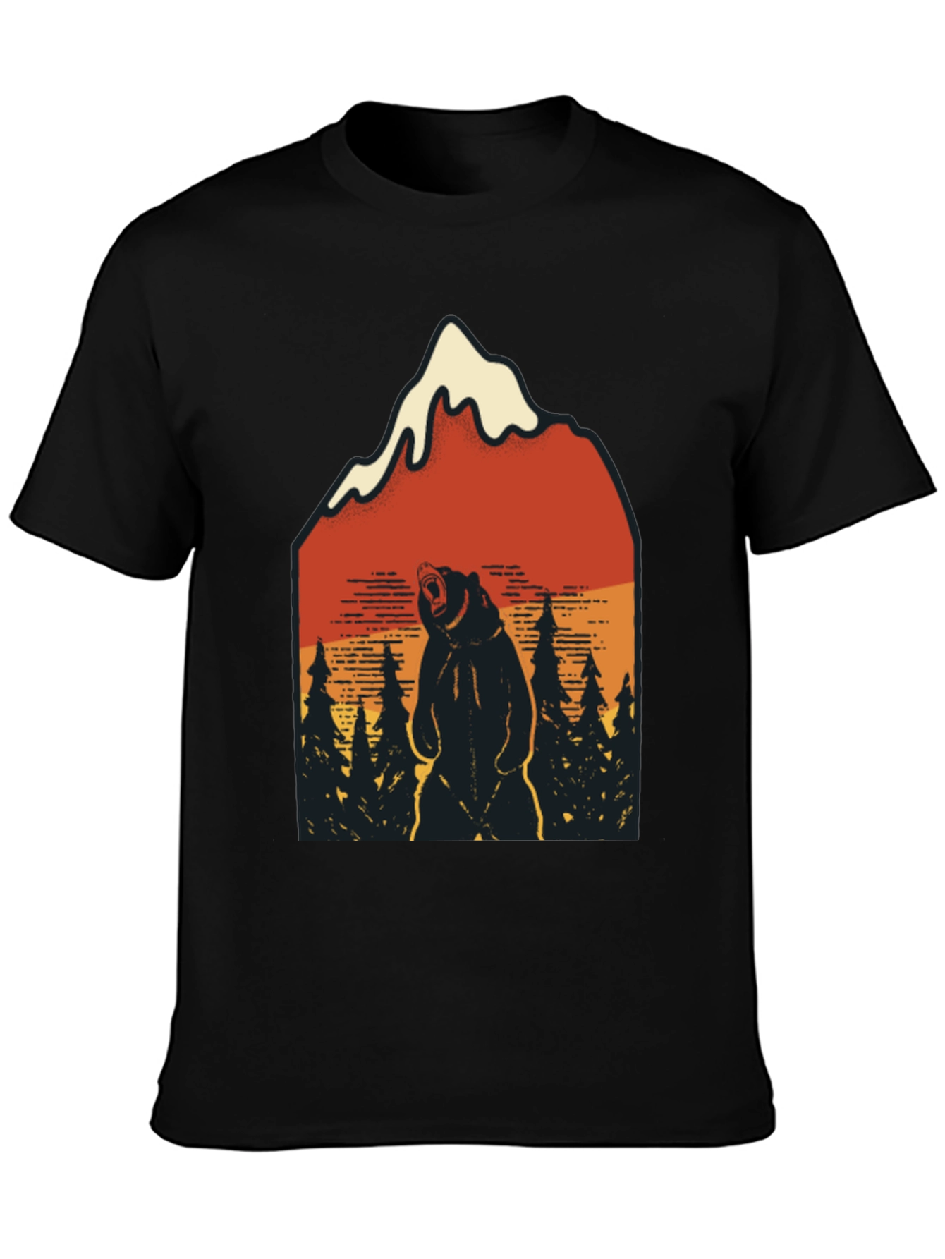Mountain Bear Graphic Tee - Adventure Ready!