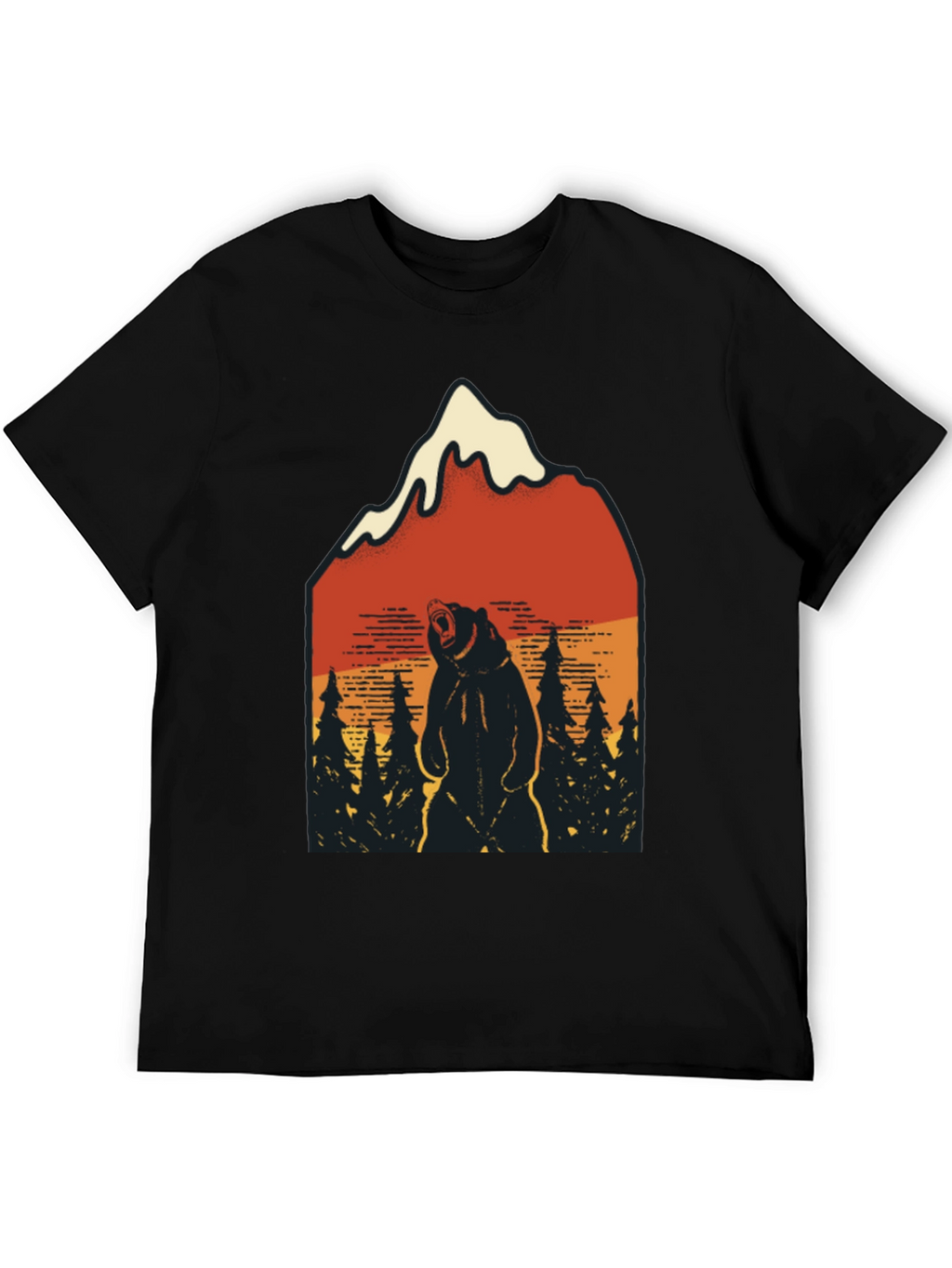 Mountain Bear Graphic Tee - Adventure Ready!