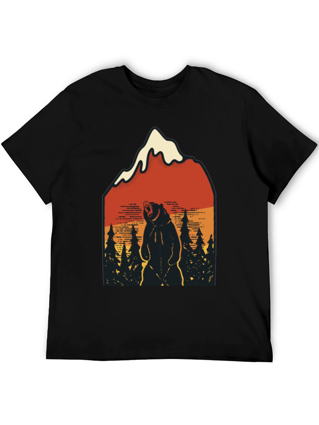 Mountain Bear Graphic Tee - Adventure Ready!