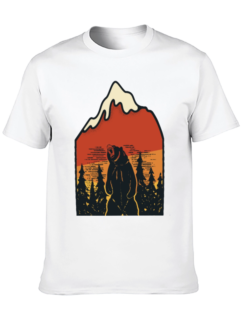 Mountain Bear Graphic Tee - Adventure Ready!