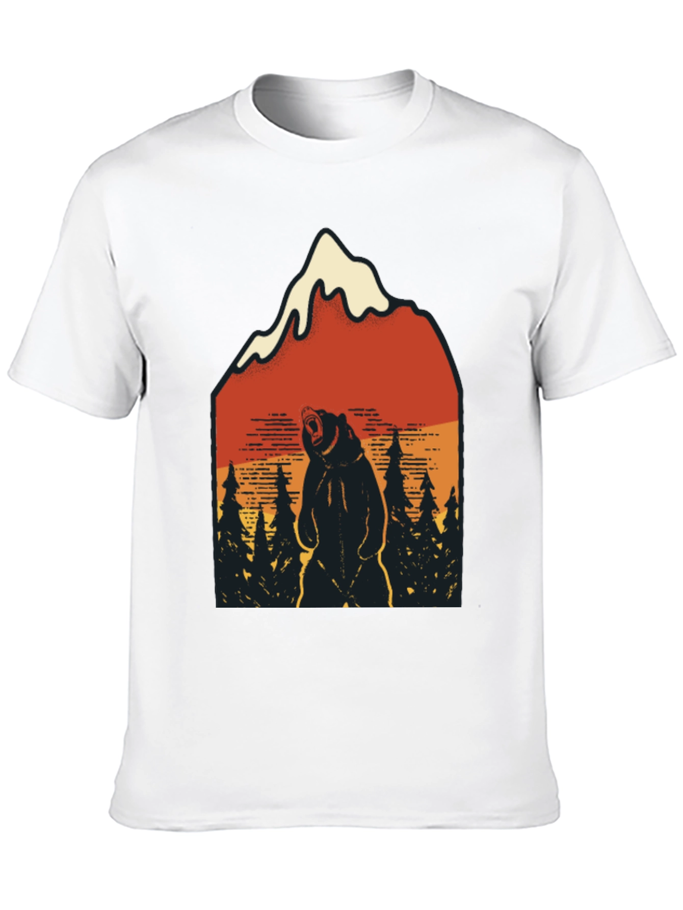 Mountain Bear Graphic Tee - Adventure Ready!
