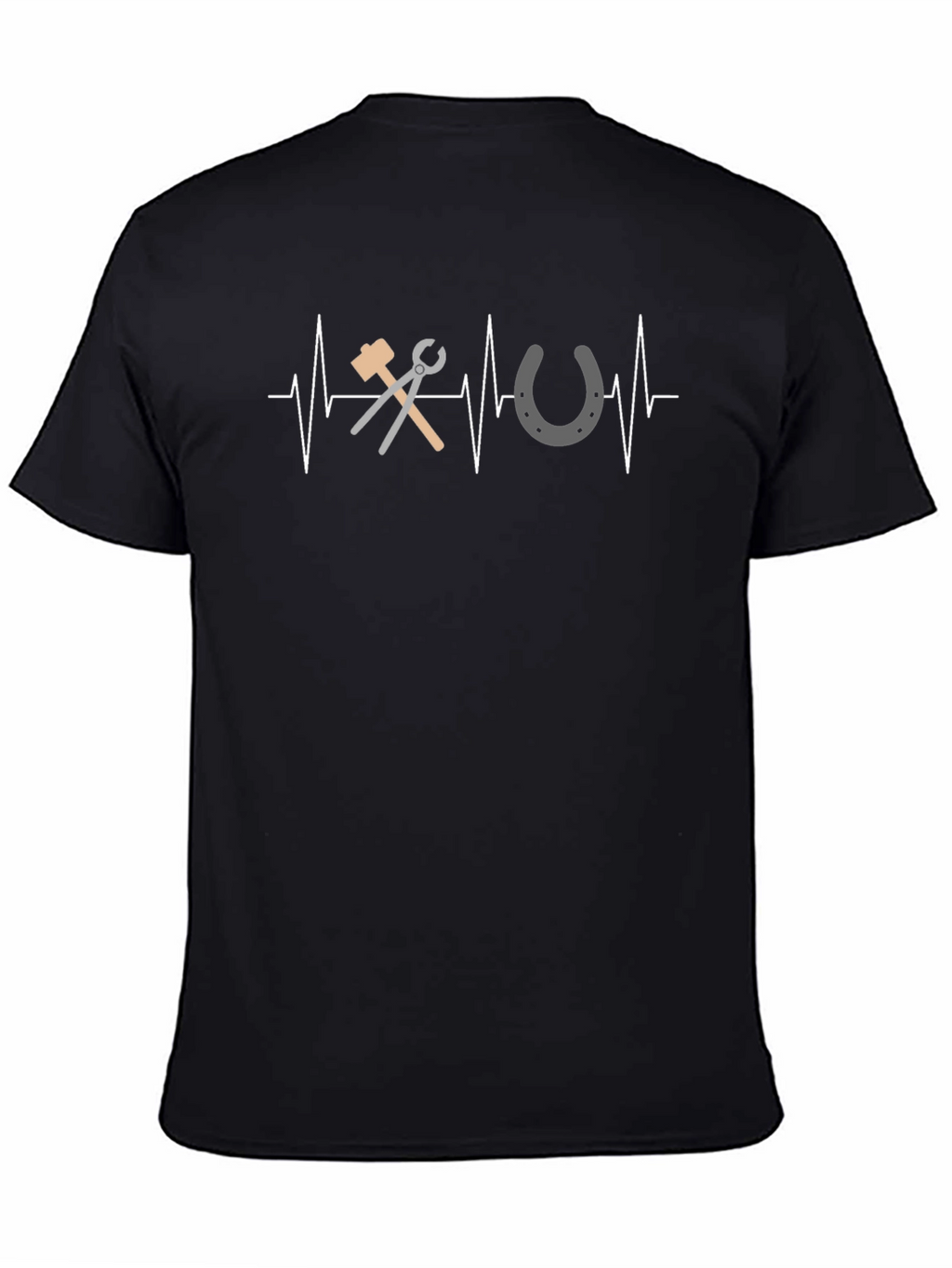 Farrier Heartbeat T-Shirt - Black