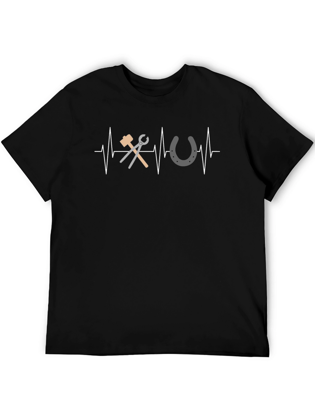 Farrier Heartbeat T-Shirt - Black