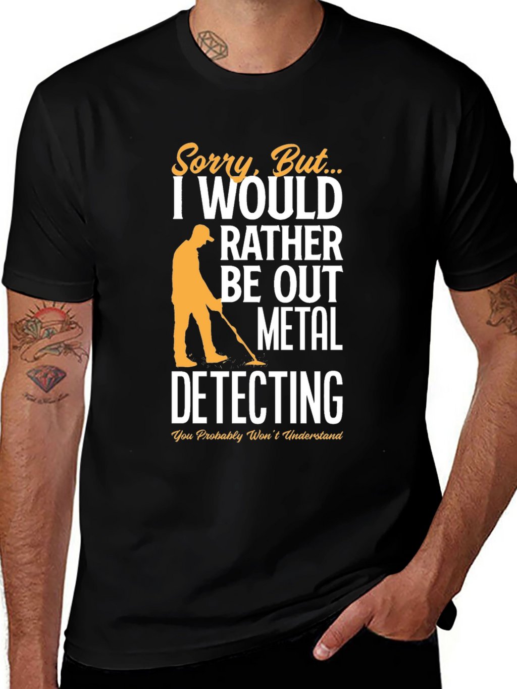 Metal Detecting T-Shirt -  Funny Hobby Tee