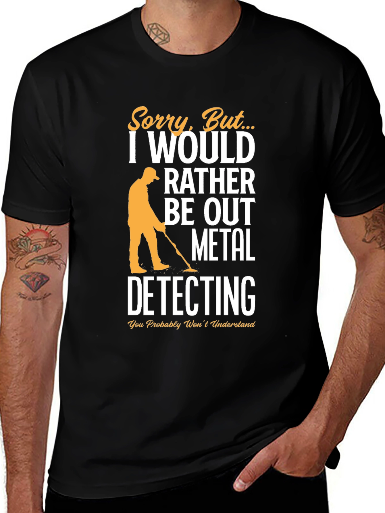 Metal Detecting T-Shirt -  Funny Hobby Tee