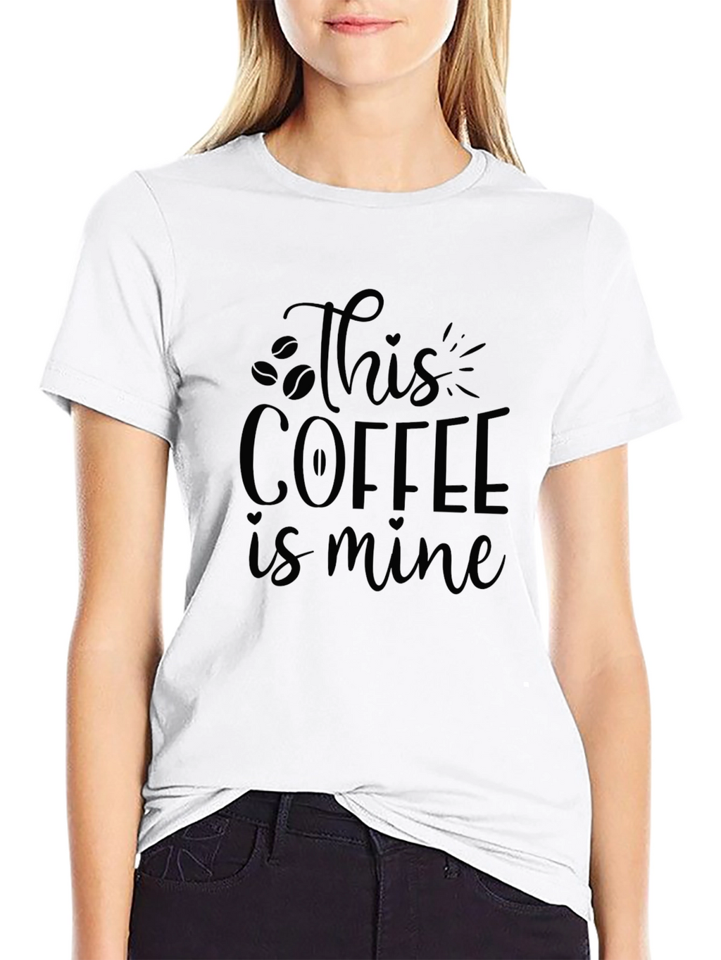 This Coffee is Mine - Black Graphic Tee