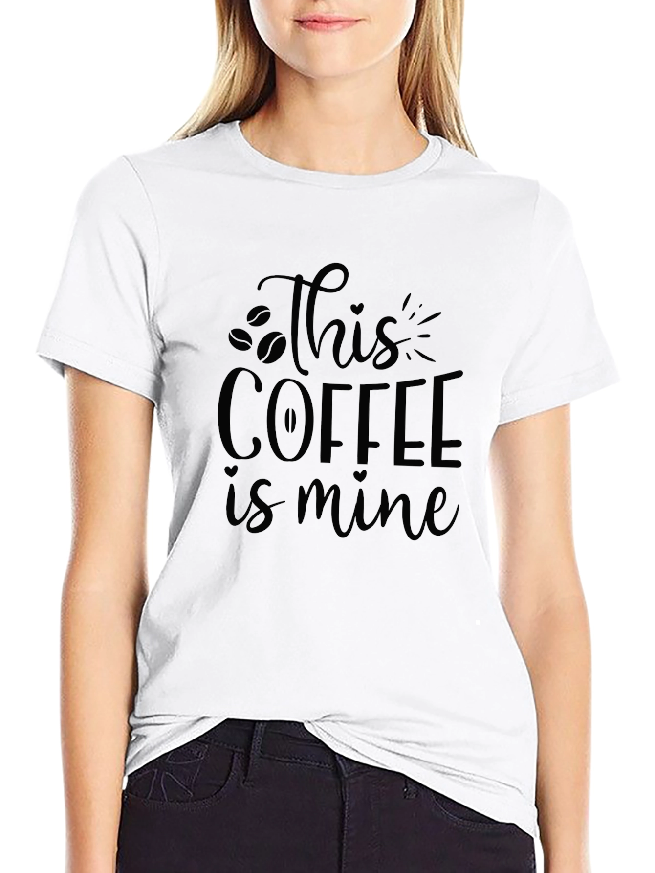 This Coffee is Mine - Black Graphic Tee
