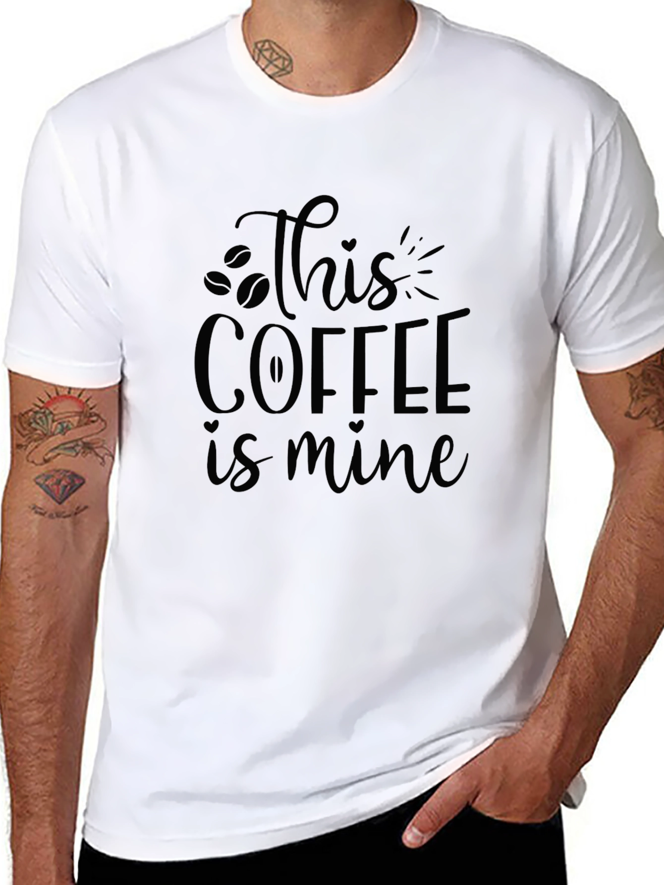 This Coffee is Mine - Black Graphic Tee