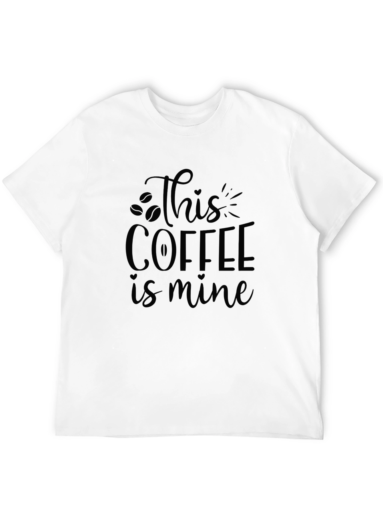This Coffee is Mine - Black Graphic Tee