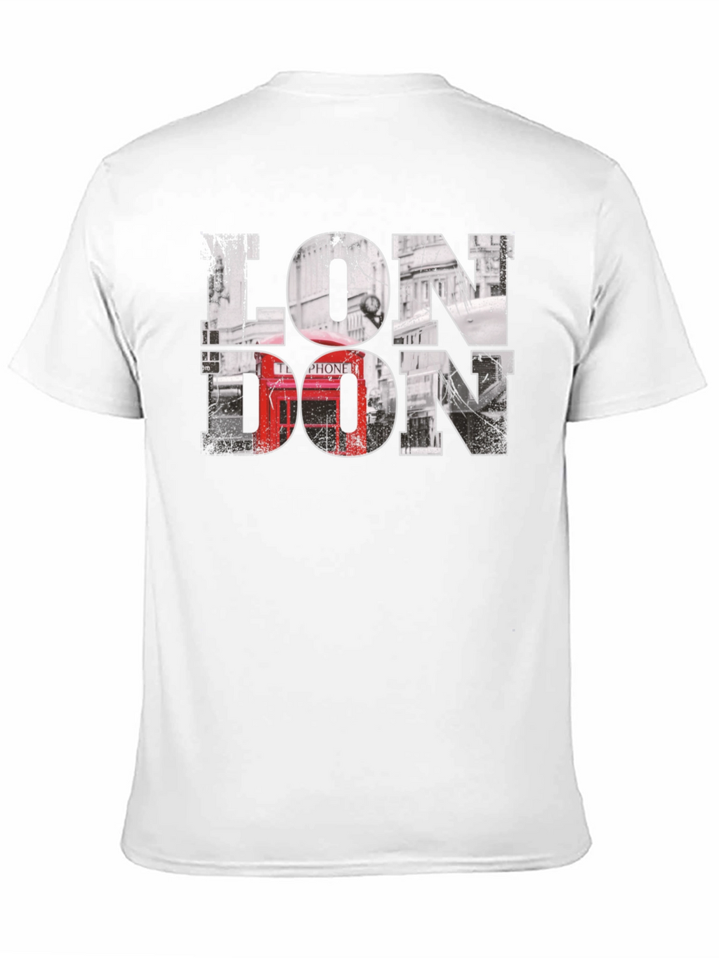 London Graphic Tee - Black Cotton