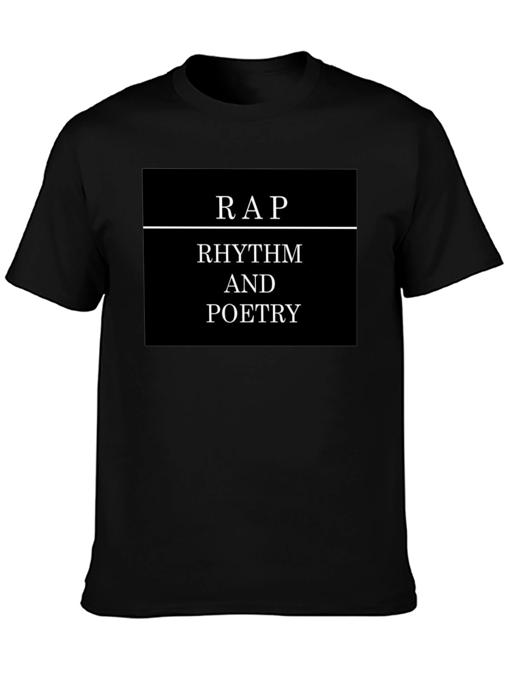 RAP Rhythm and Poetry Graphic T-Shirt