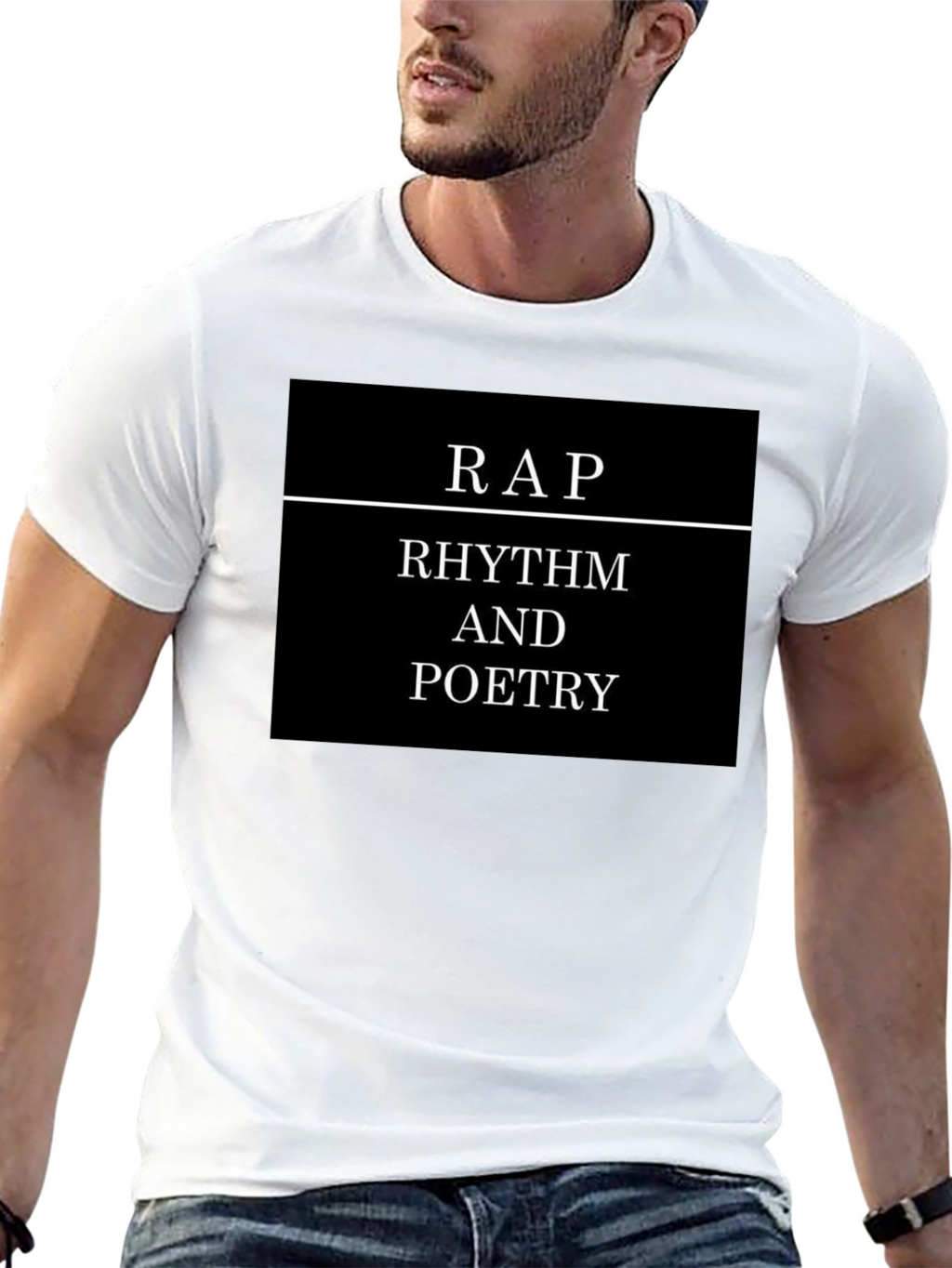 RAP Rhythm and Poetry Graphic T-Shirt