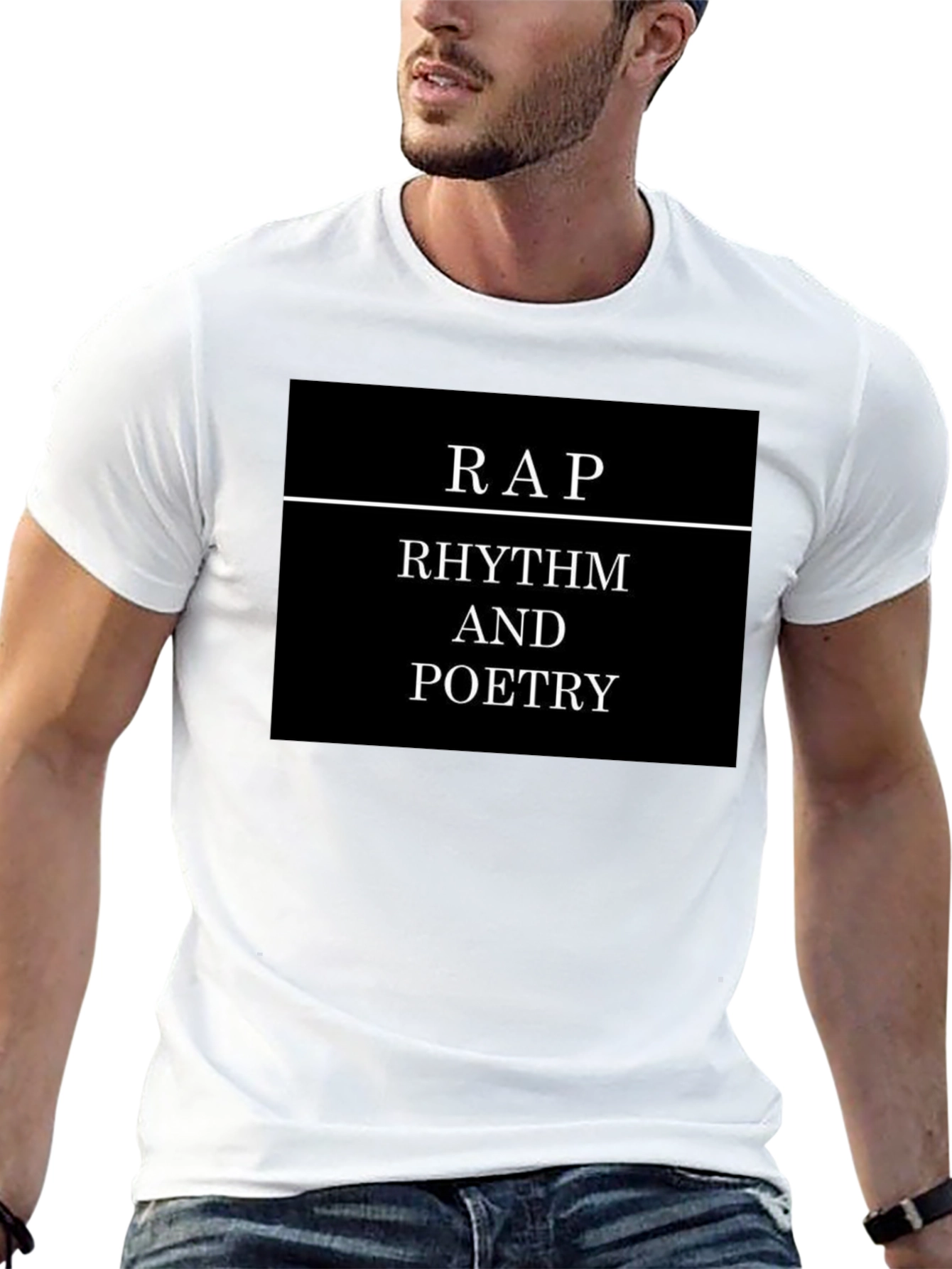 RAP Rhythm and Poetry Graphic T-Shirt