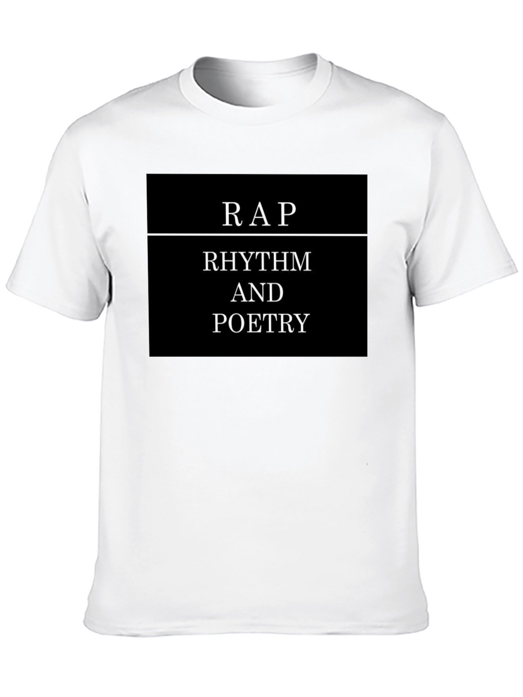 RAP Rhythm and Poetry Graphic T-Shirt