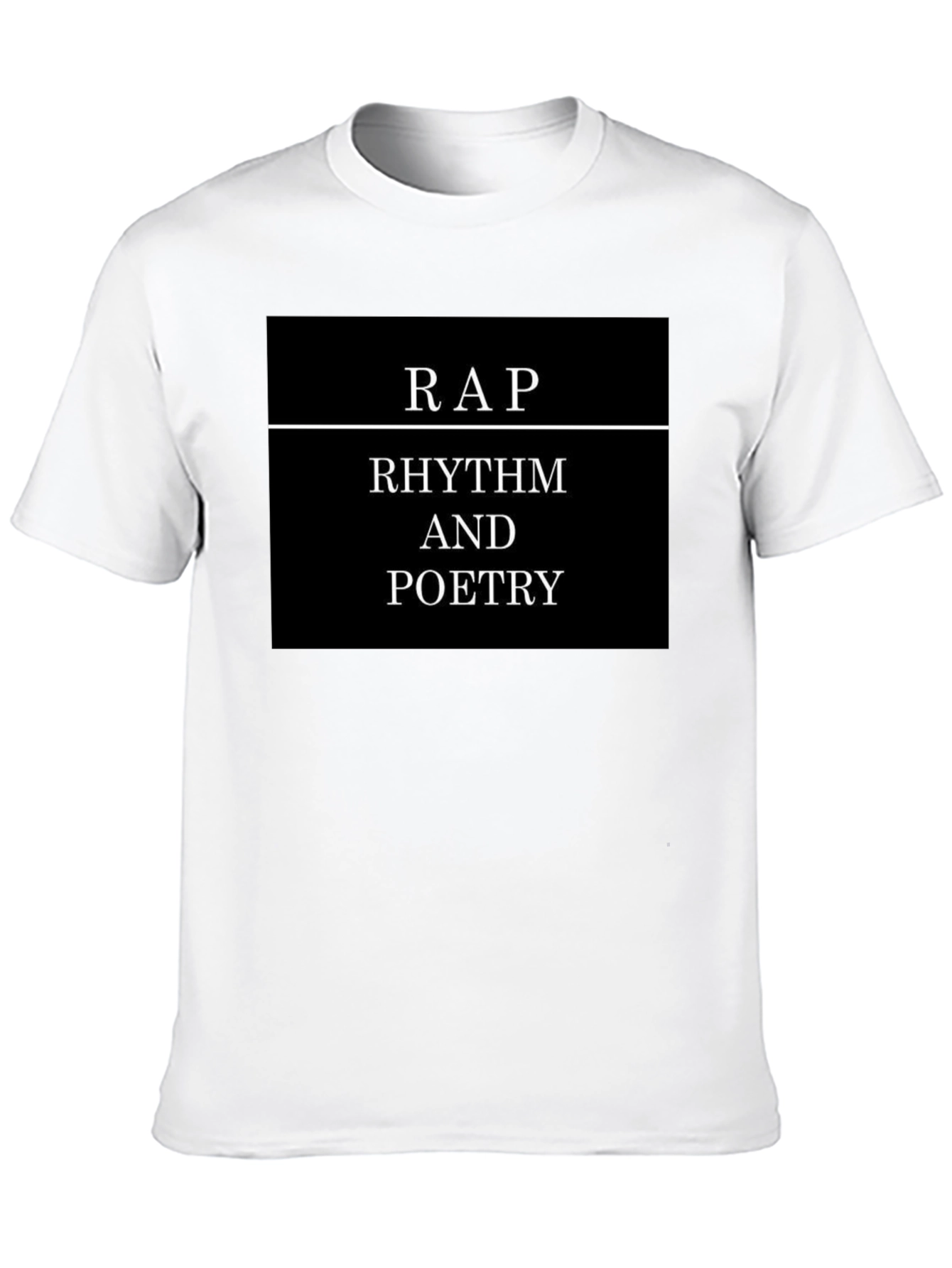 RAP Rhythm and Poetry Graphic T-Shirt