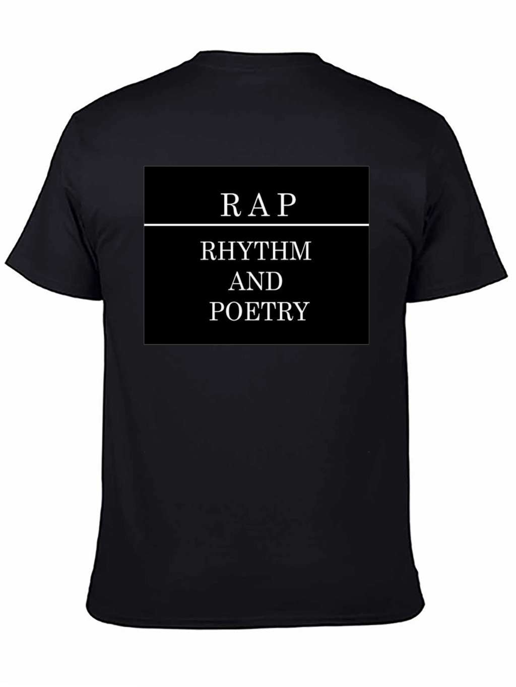 RAP Rhythm and Poetry Graphic T-Shirt