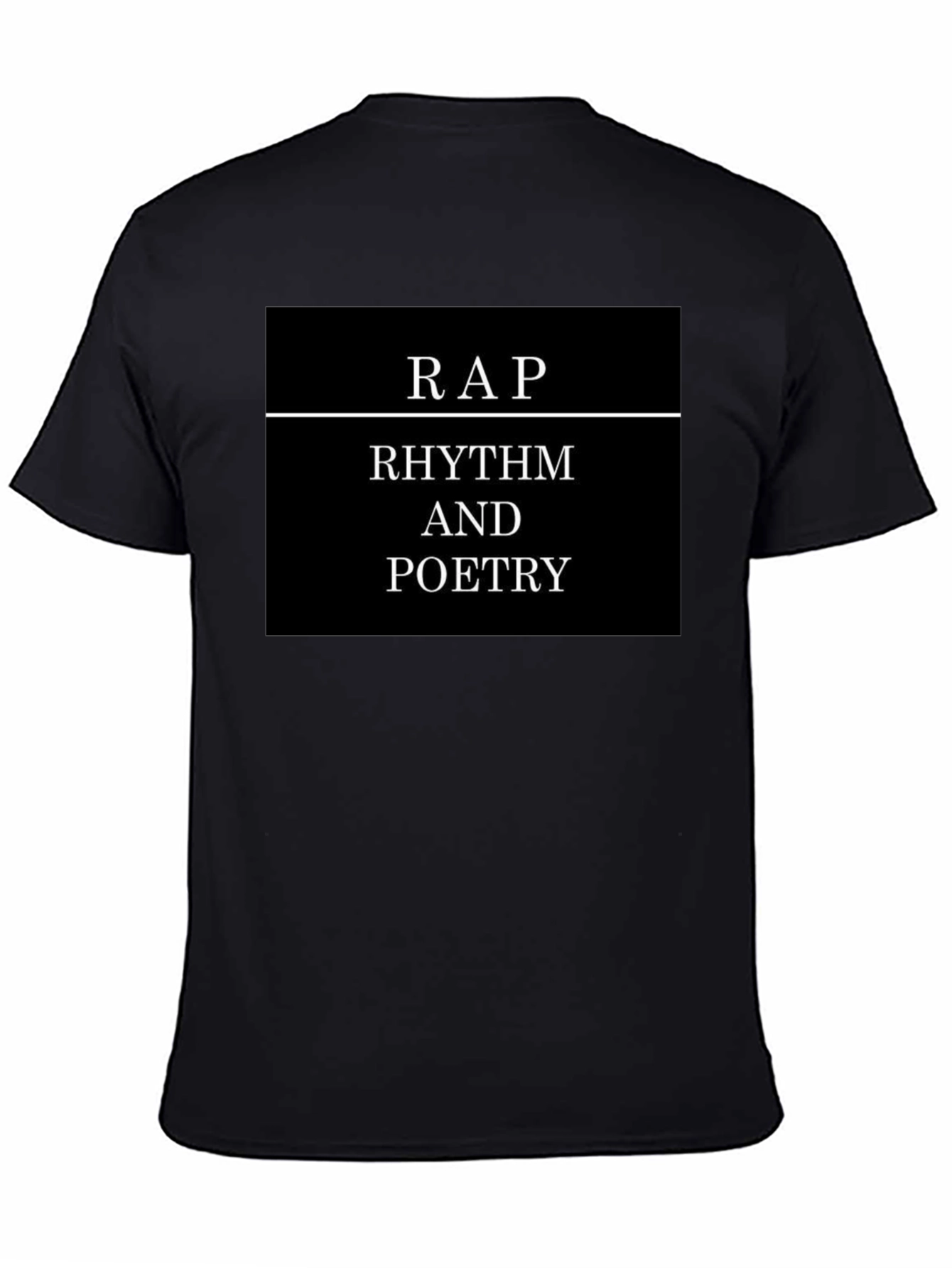 RAP Rhythm and Poetry Graphic T-Shirt