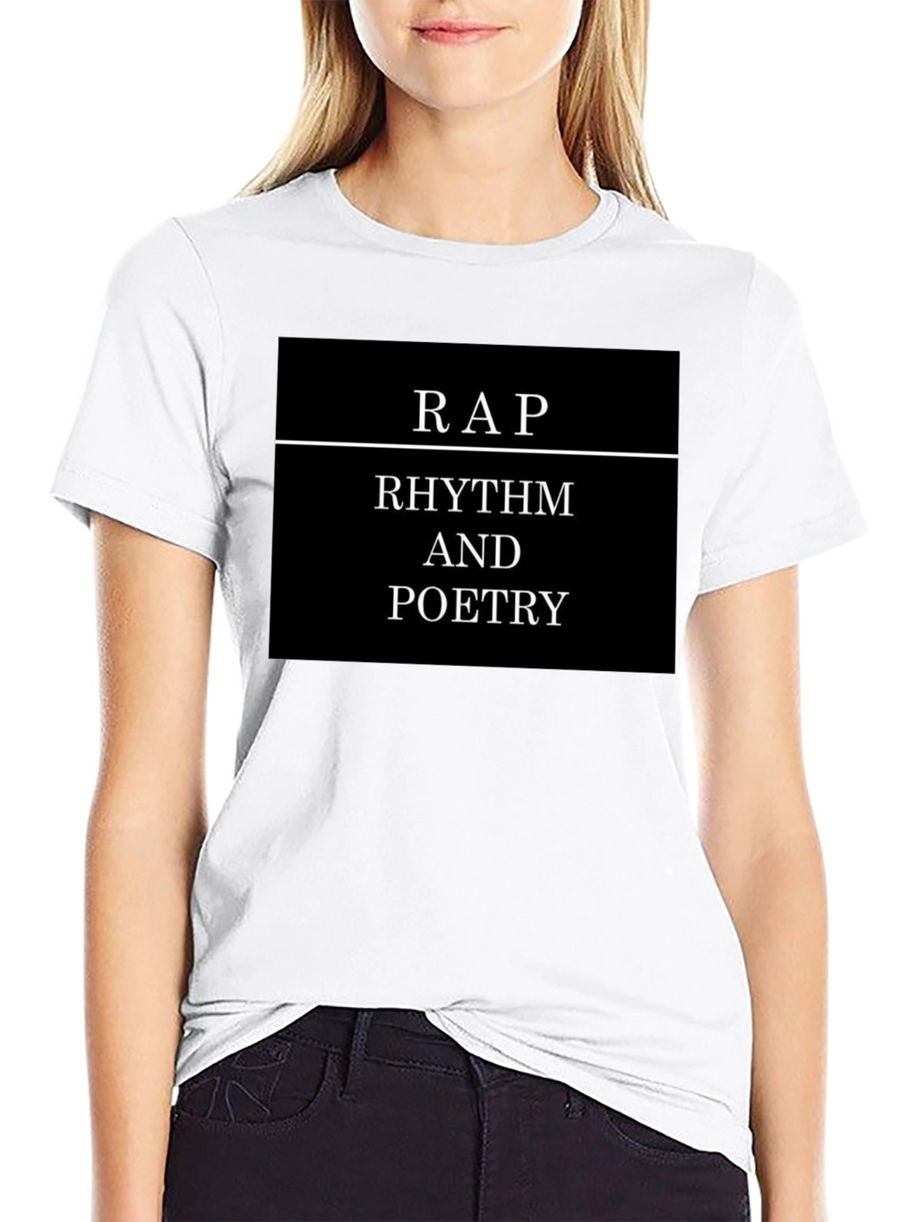 RAP Rhythm and Poetry Graphic T-Shirt