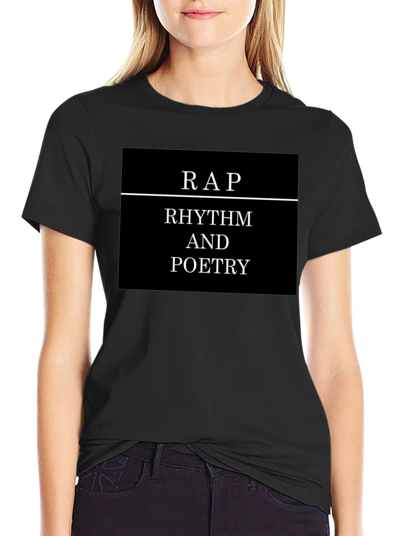 RAP Rhythm and Poetry Graphic T-Shirt
