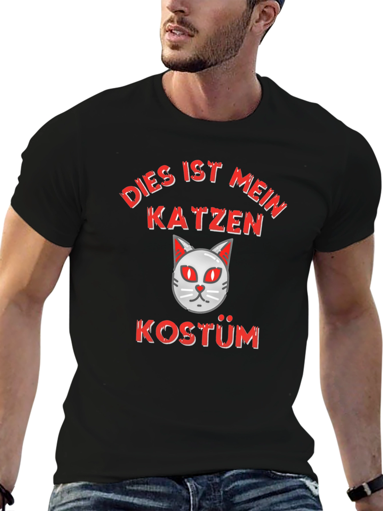 Funny German Cat Costume T-Shirt