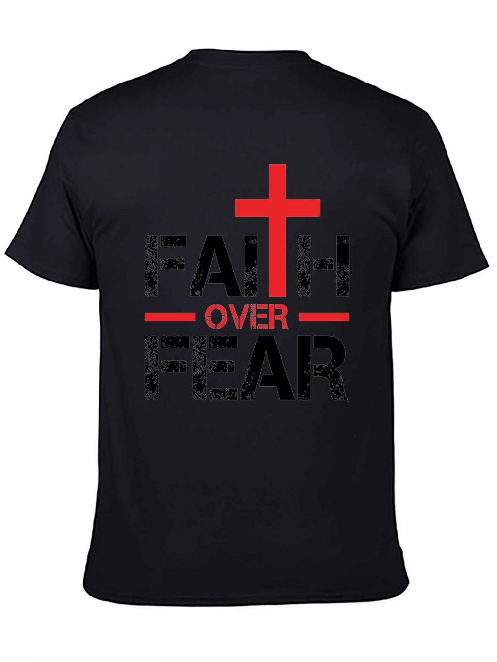 Faith Over Fear Christian T-Shirt - Religious Apparel
