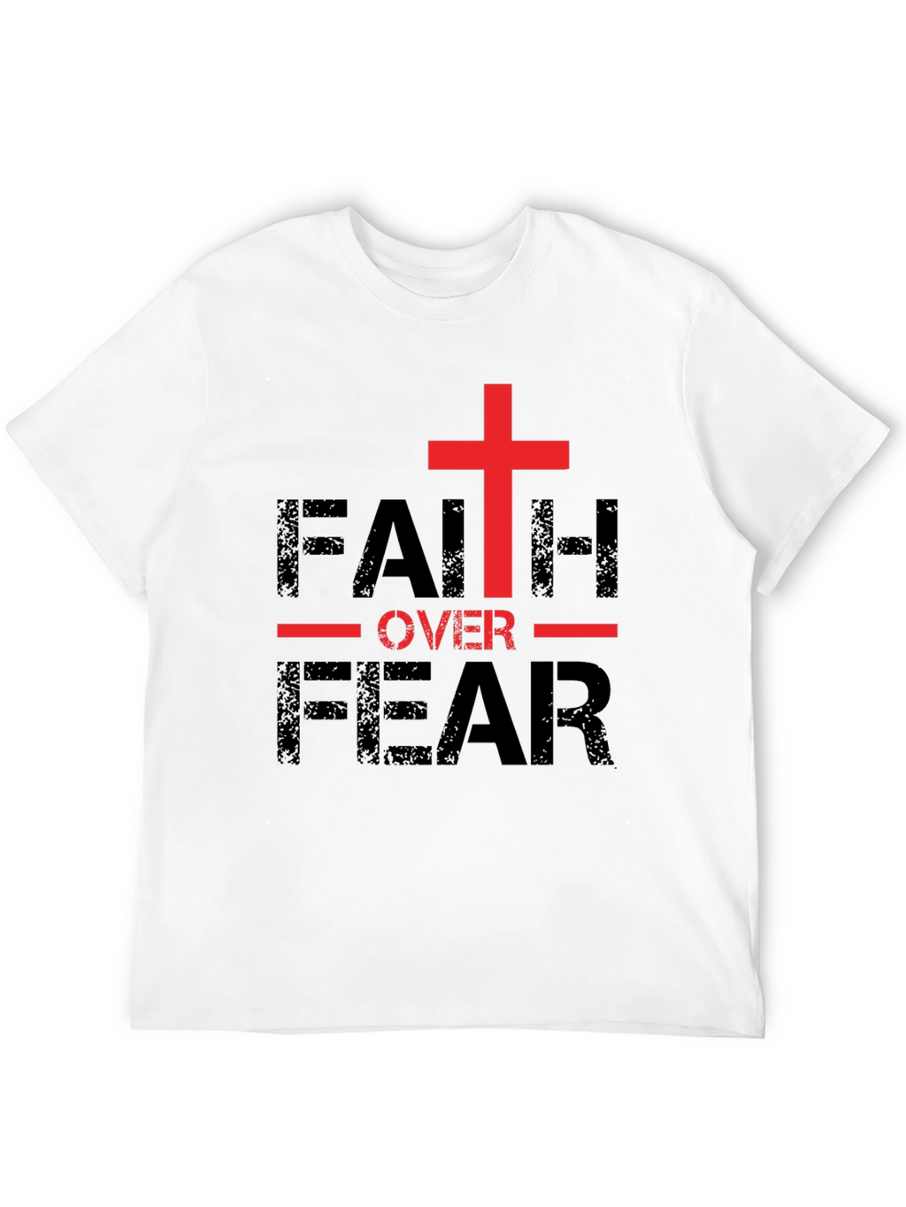Faith Over Fear Christian T-Shirt - Religious Apparel