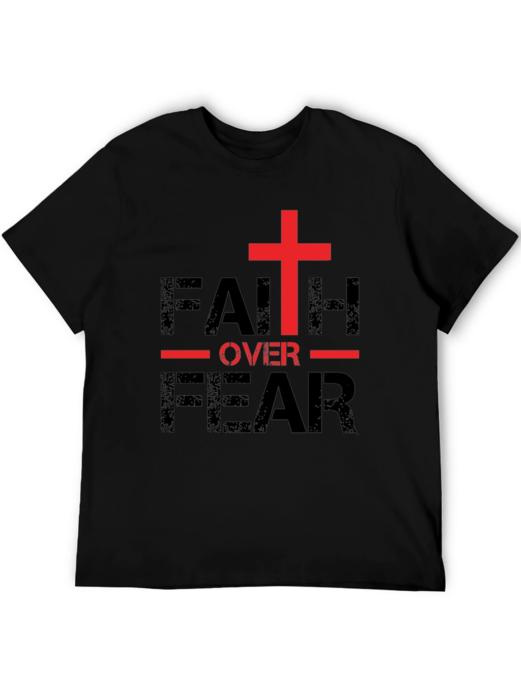Faith Over Fear Christian T-Shirt - Religious Apparel
