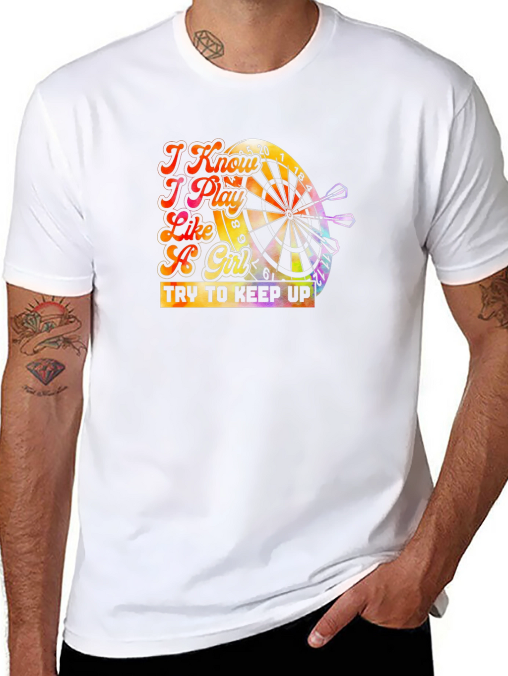 I Know I Play Like a Girl T-Shirt