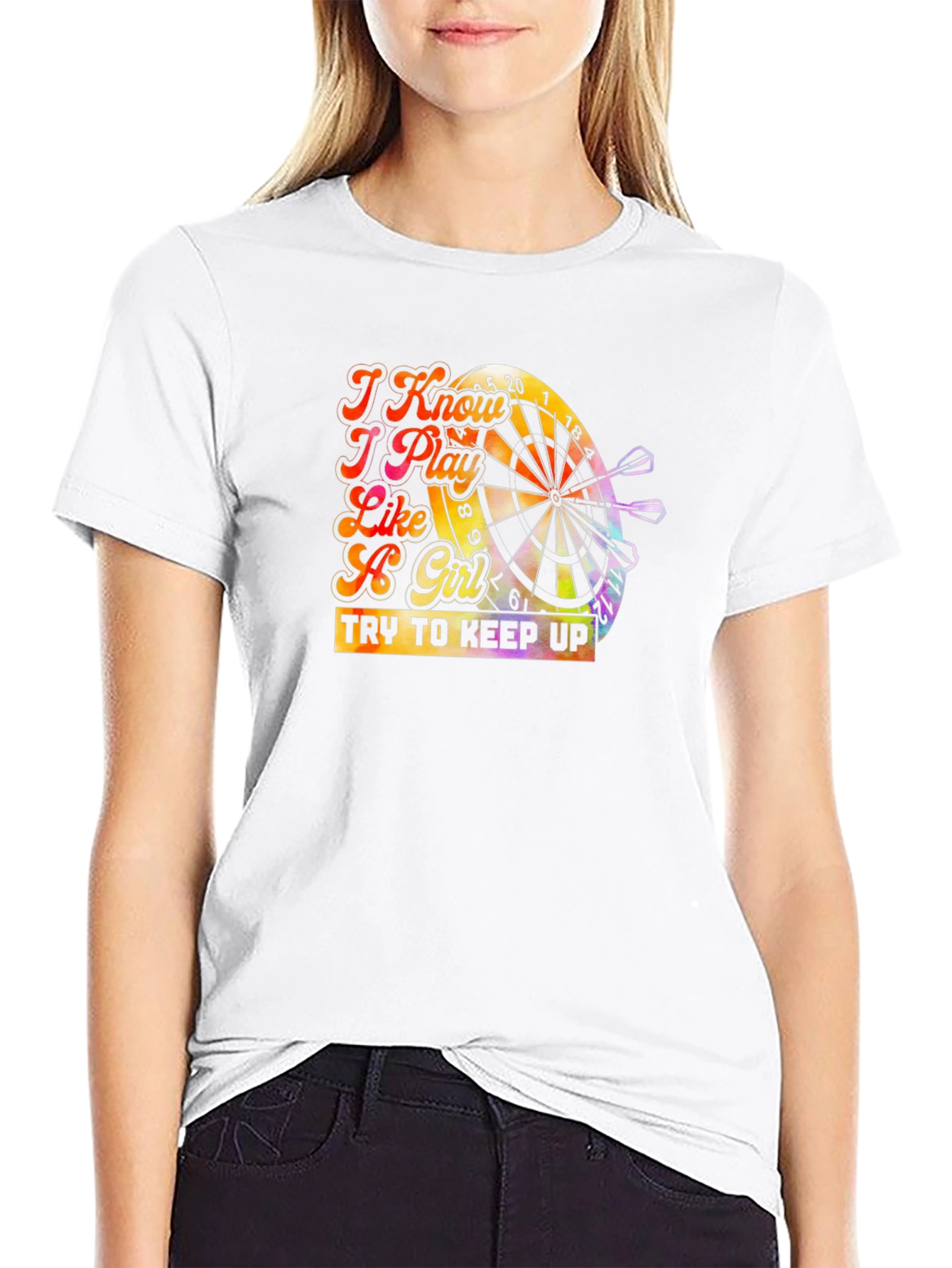 I Know I Play Like a Girl T-Shirt